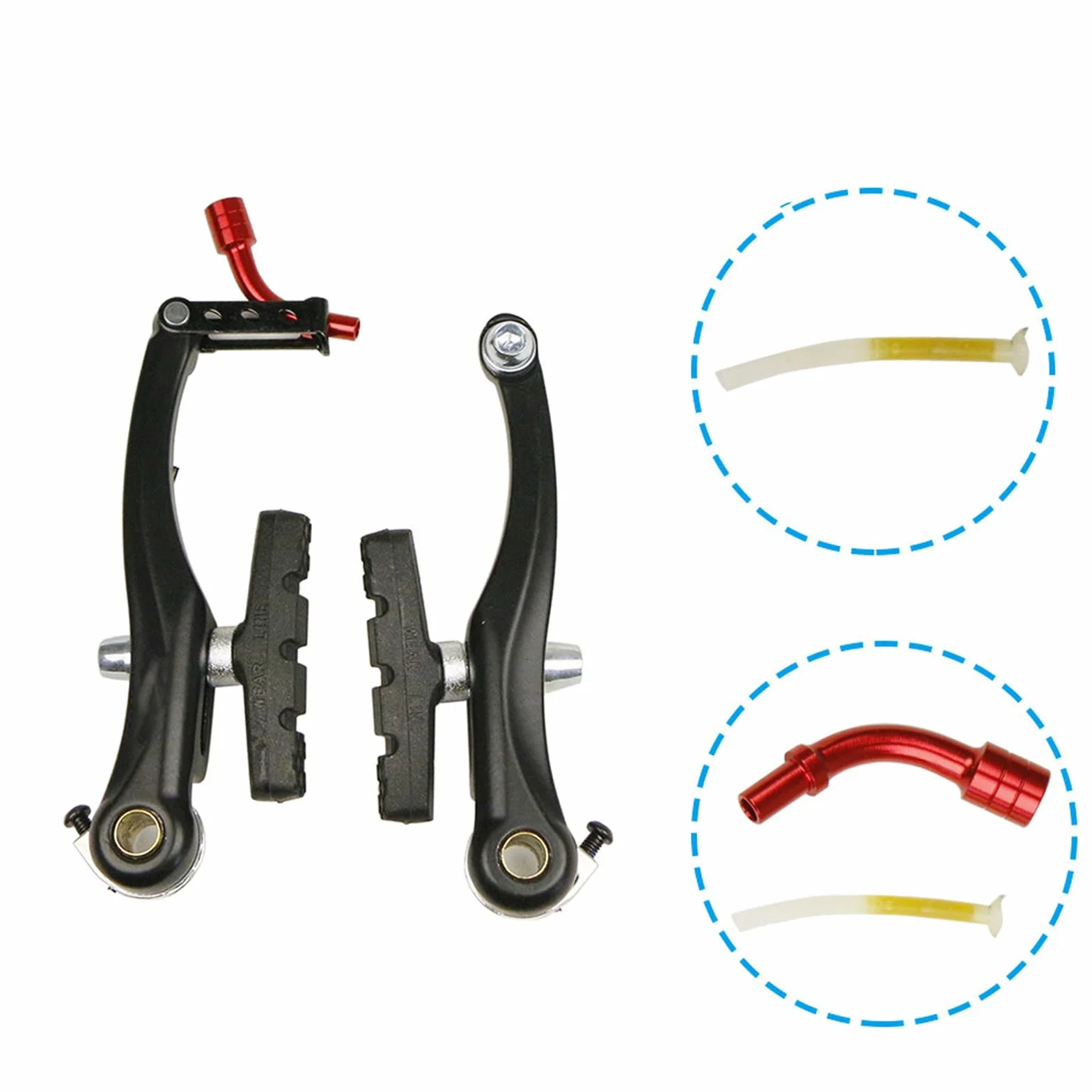 Biciclette Freno Noodles Bend Tubo Guida Cavo Bici V Noodles Parte per Manutenzione