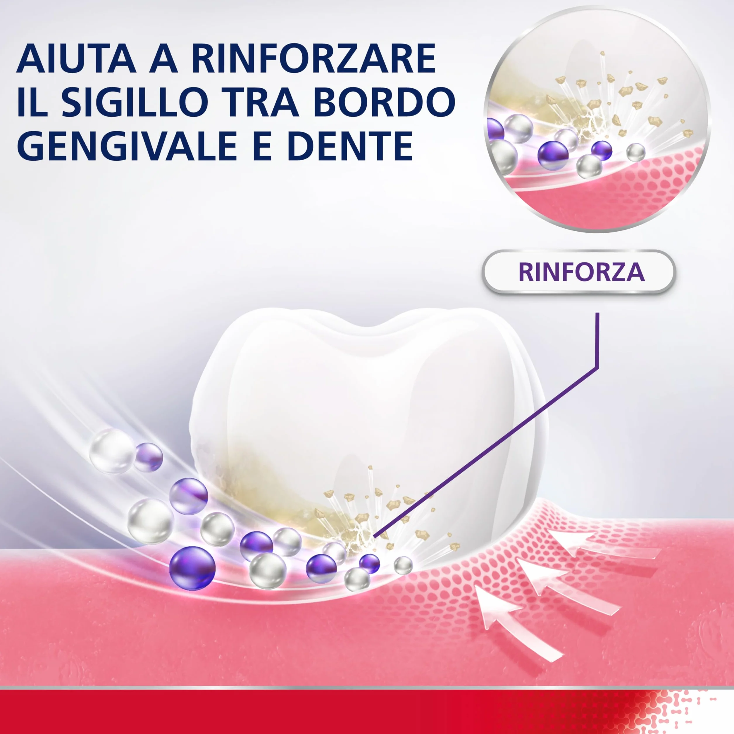 Parodontax Gengive Forti & Protette Collutorio Acido Ialuronico Intense Mint 500ml