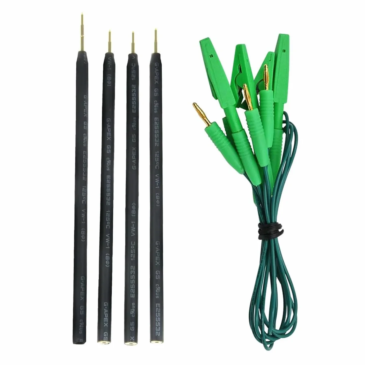 Kit 4 set penne sonda lettura scrittura ECU pin telaio BDM cavi collegamento scheda ECU KTAG/KESS