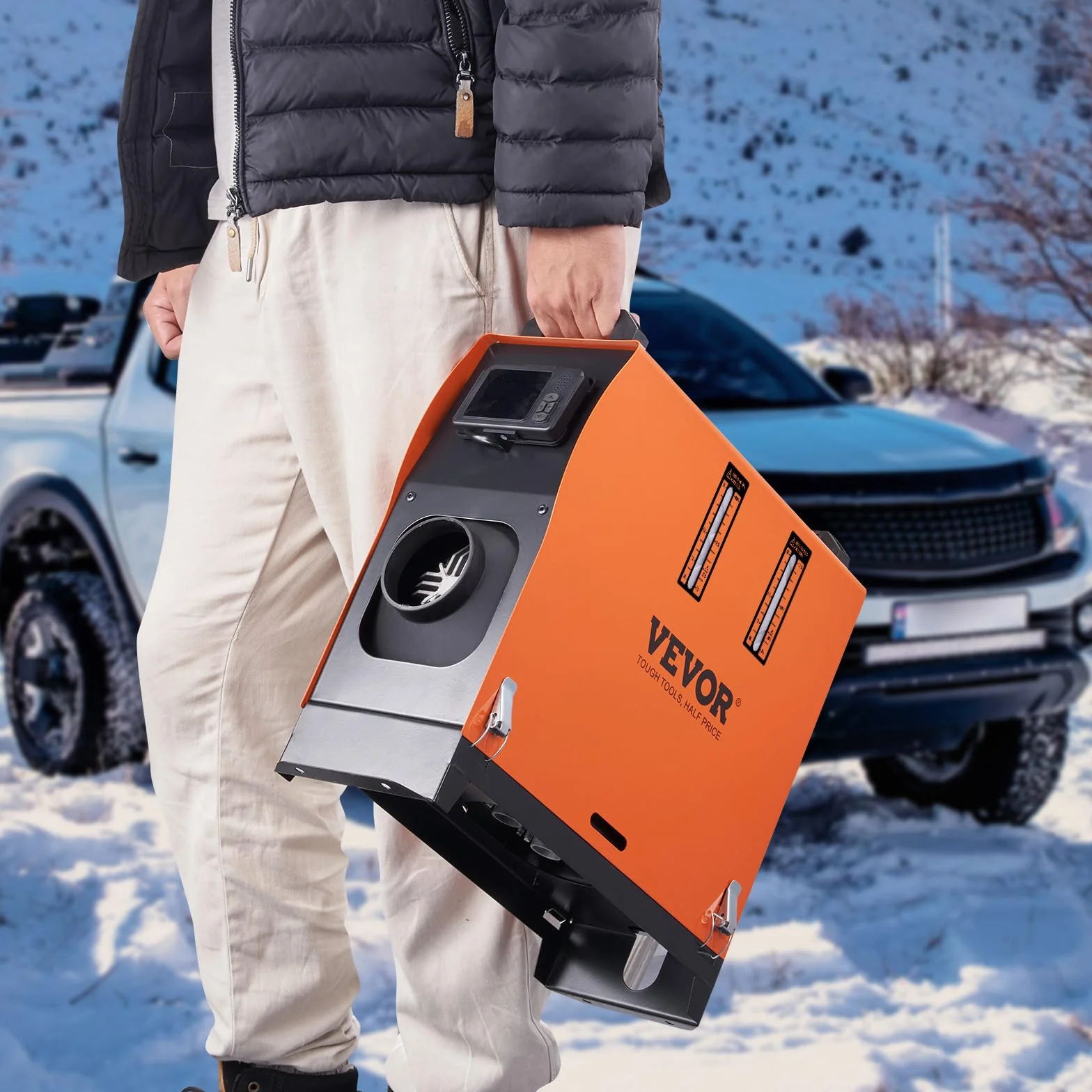 VEVOR Riscaldatore d'Aria Diesel all-in-One 12V 5-8KW Camper Camion RV