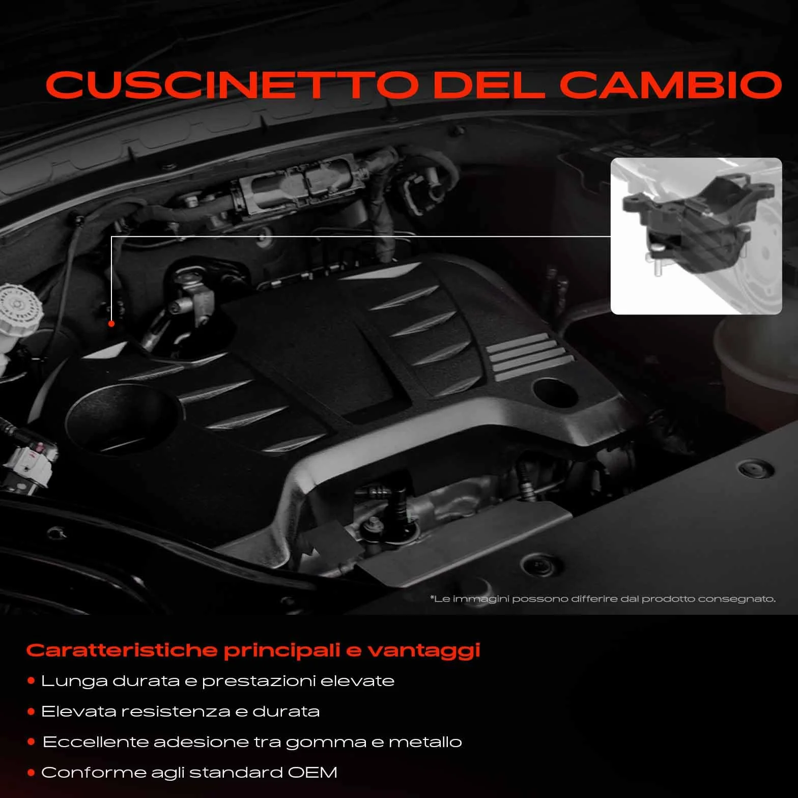 Frankberg Supporto Motore Compatibile Fortwo Coupé 450 0.8L 451 0.8L Cabrio 1322200048