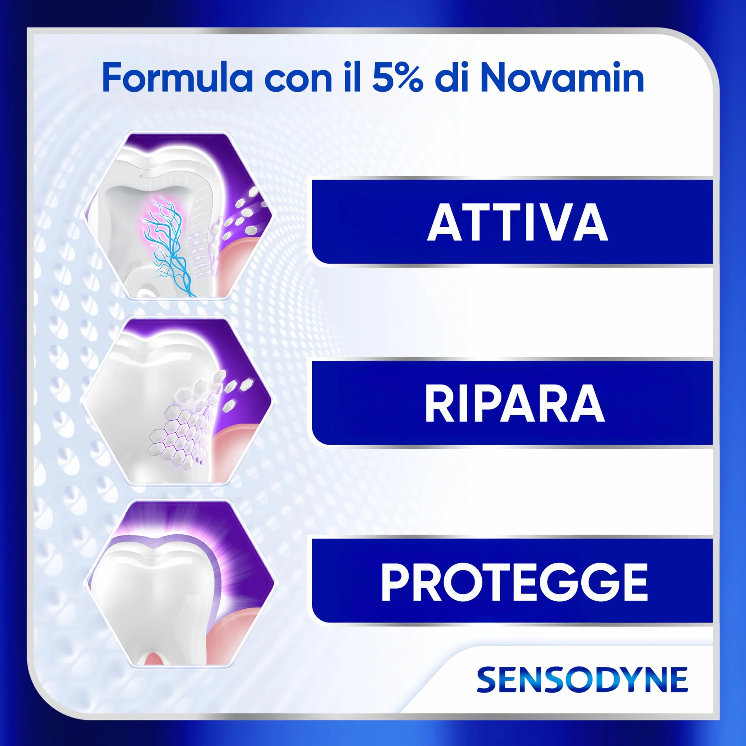 Sensodyne Clinical Repair Pulizia Profonda Dentifricio Denti Sensibili 75ml