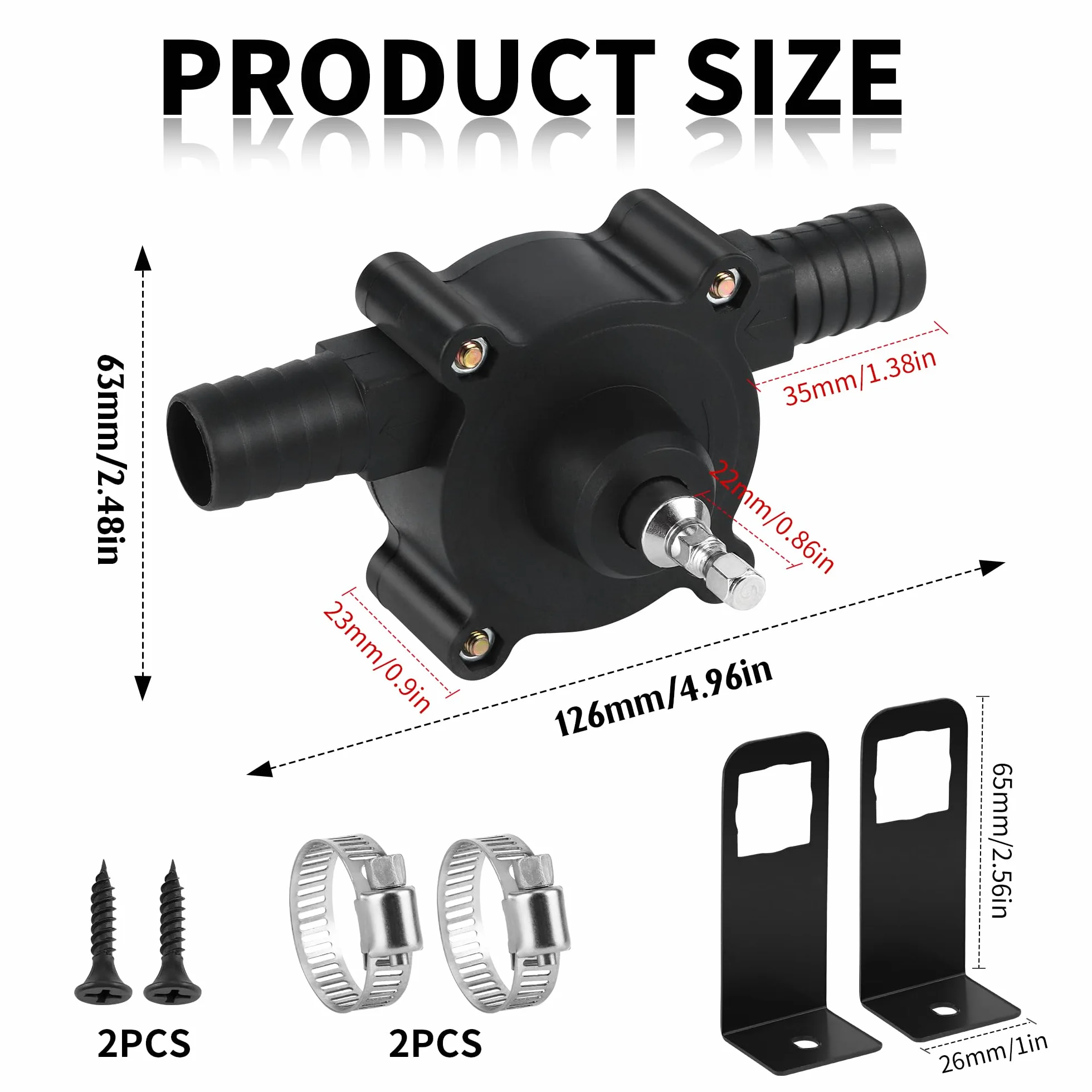 Pompa Elettrica per Trapano Senza Fili Pompa Aspira Acqua Pompa Per Acqua A Mano Diesel Trapano Elettrico Portatile Acqua con Flusso Rapido per Uso in Giardino, Officina