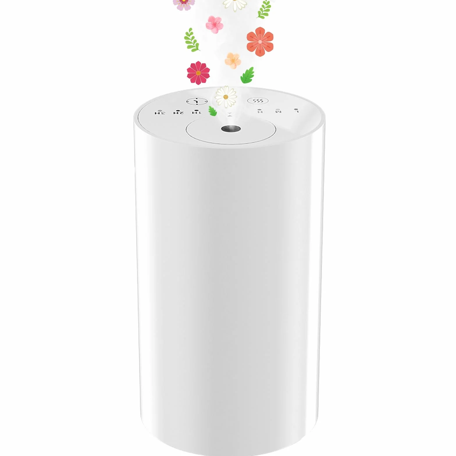 Nebulizzatore di oli essenziali, diffusore di aromi per casa auto ufficio, batteria USB, modalità 1/2/3H
