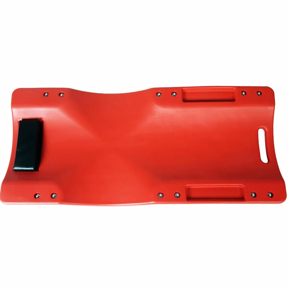Deuba Carrello sotto Auto Poggiatesta 6 Ruote 360° Forma Ergonomica Lettino sotto Macchina Officina