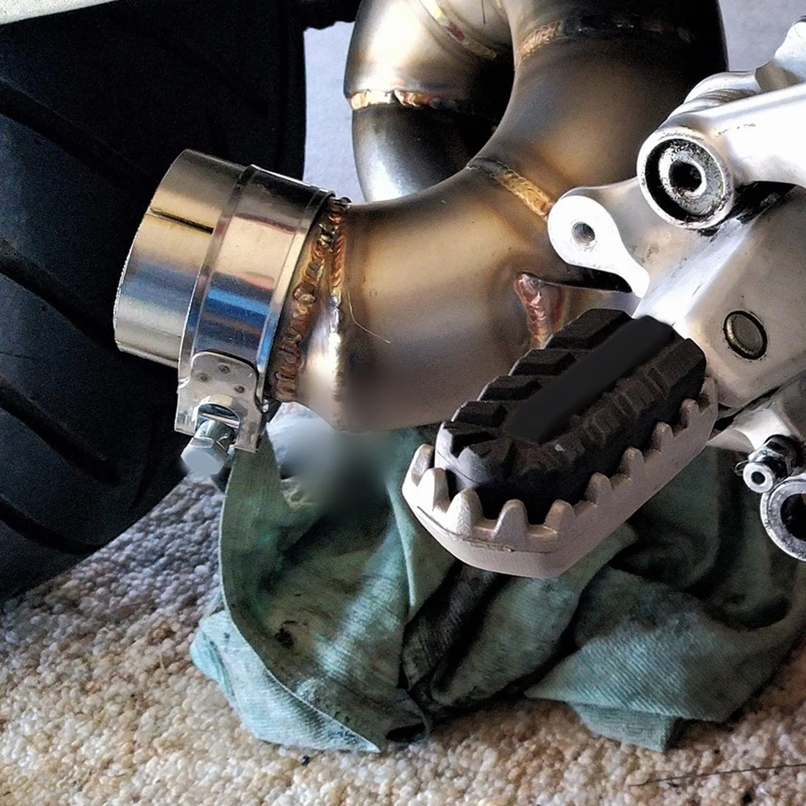 Fuga Decat Tubo Silenziatore Di Scarico Moto Collegamento Catalizzatore Elimina Per Ducati Multistrada V4 V4S/Pikes Peak 2021 2022