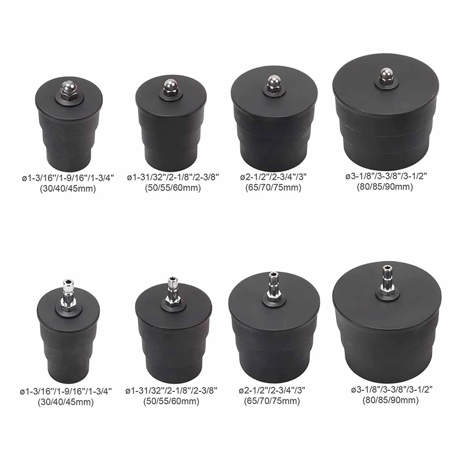 Tester di Perdite, 9 Pezzi Tester di Perdite del Turbo Turbocompressore Kit di Test di Perdite di Aumento della Pressione Dell'aria con Tester del Manometro