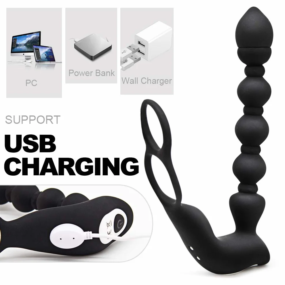 Masturbatore Giochi Sessuali Dildo Pene Prostatico Stimolatore Elettrico Silicone Massaggiatore Plug Anale Mini