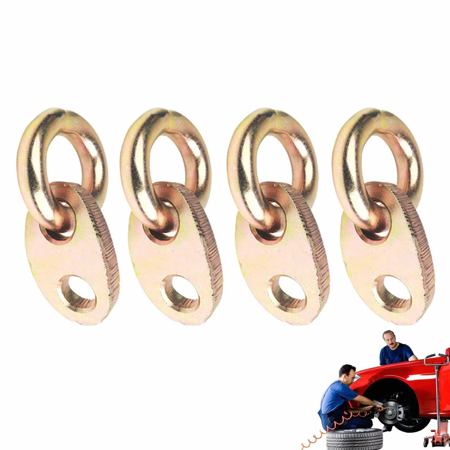5,500 lb Capacity Lifting Bracket, Steel Lifting Ring, Load Leveler for Engine Hoist, Lifting Bracket for Slings, Engine Lifting Equipment 2.76x1.81x0.39 inches for Load Levelers and Lifting Slings