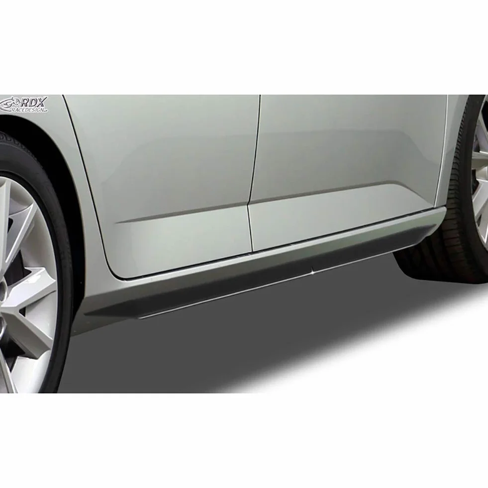 RDX Minigonne Laterali Polo 6R & Polo 6C "Slim", RDSL597, nero lucido, lato gonne, Quantitativo 1 (set: sinistra & destra)