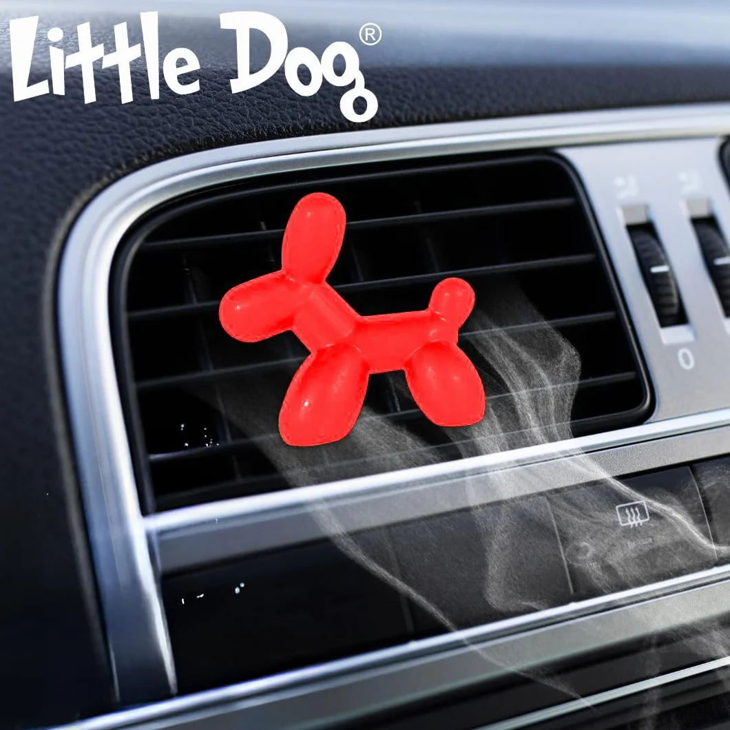 Little Joe Little Dog Profumatore in gel Profumo di ciliegia per auto, lunga durata 45 giorni