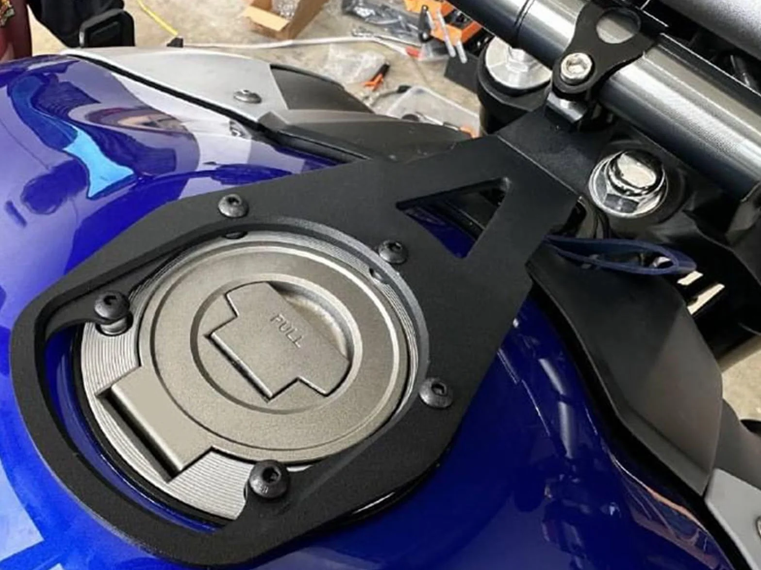 Per YAMAHA MT 09 2021 2022 2023 Stabilizzatore Ammortizzatore Di Sterzo Moto Staffa Supporto Kit