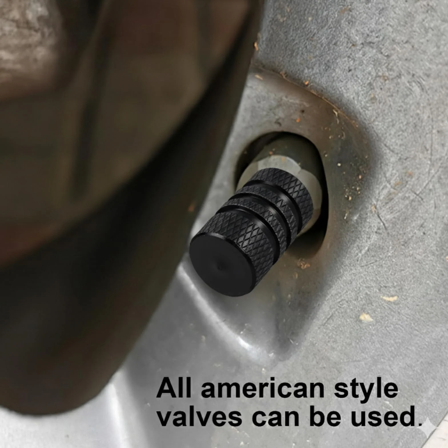 12 PCS Tappi Valvole Pneumatici Auto, Neri, Alluminio Anodizzato, Tappini Gomme Auto, Resistenti alla Corrosione, Universali per Auto, Moto, Camion, SUV e Biciclette