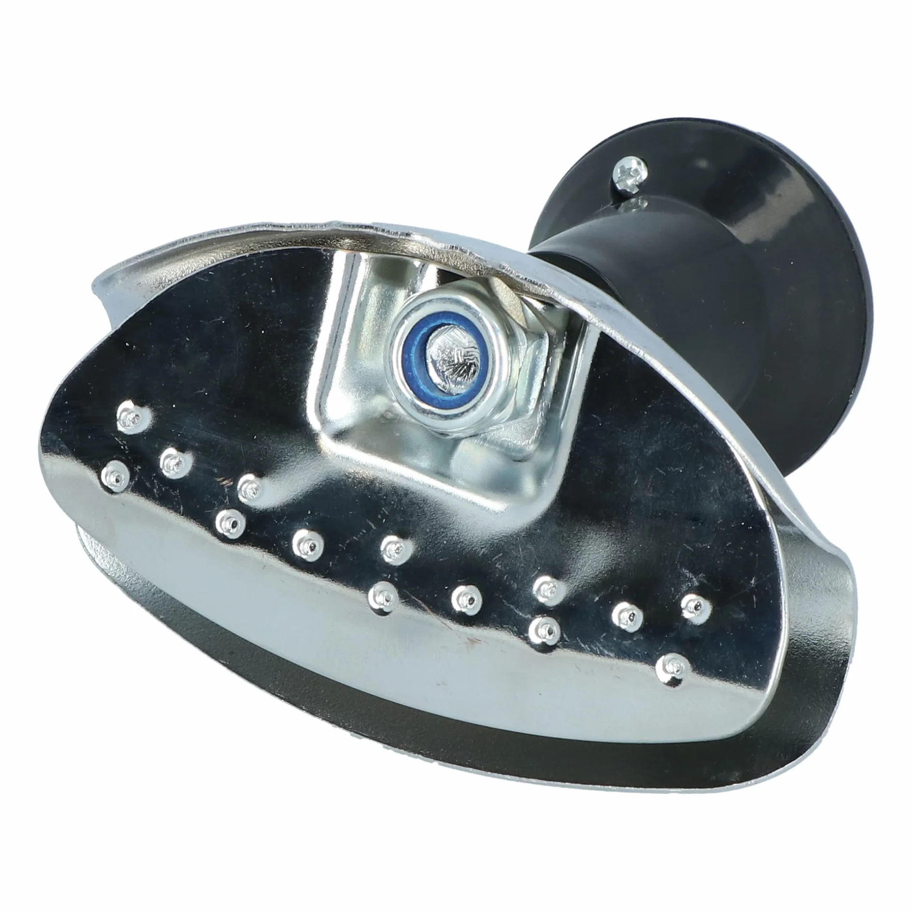 CARPOINT Pomello volante nero cromo 2512701