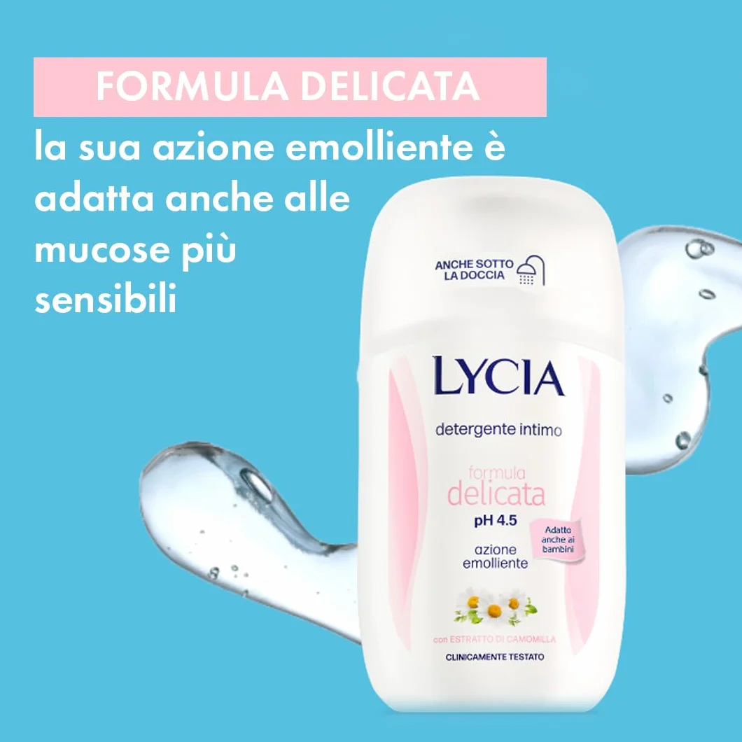 Lycia Detergente Intimo Delicato con Camomilla pH 4.5 200 ml