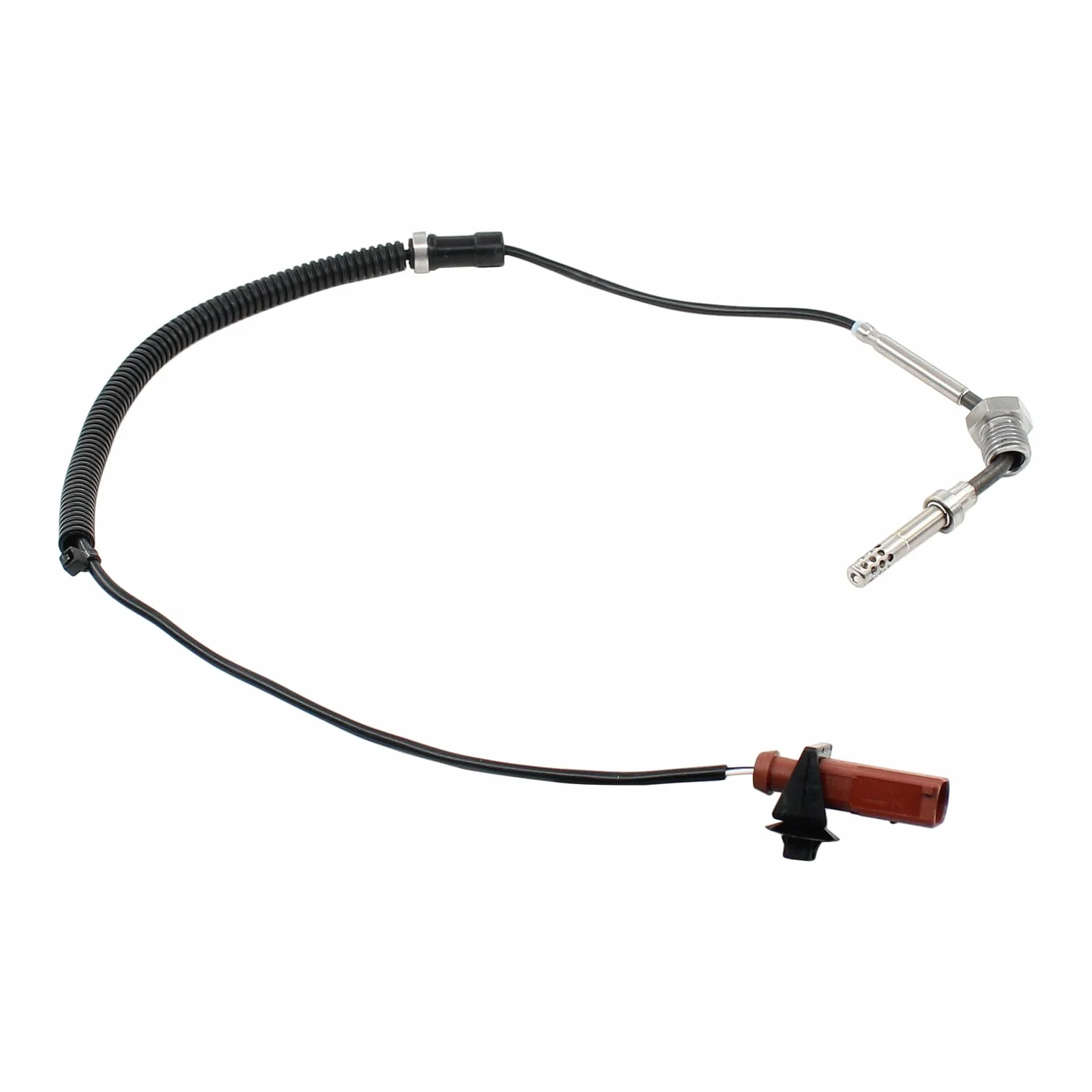 Sensore di temperatura gas di scarico per Audi A1 Seat Ibiza Toledo MK4 Skoda Fabia MK2 Rapid Roomster VW Polo MK5 1.2 1.6 TDI 2009-2015