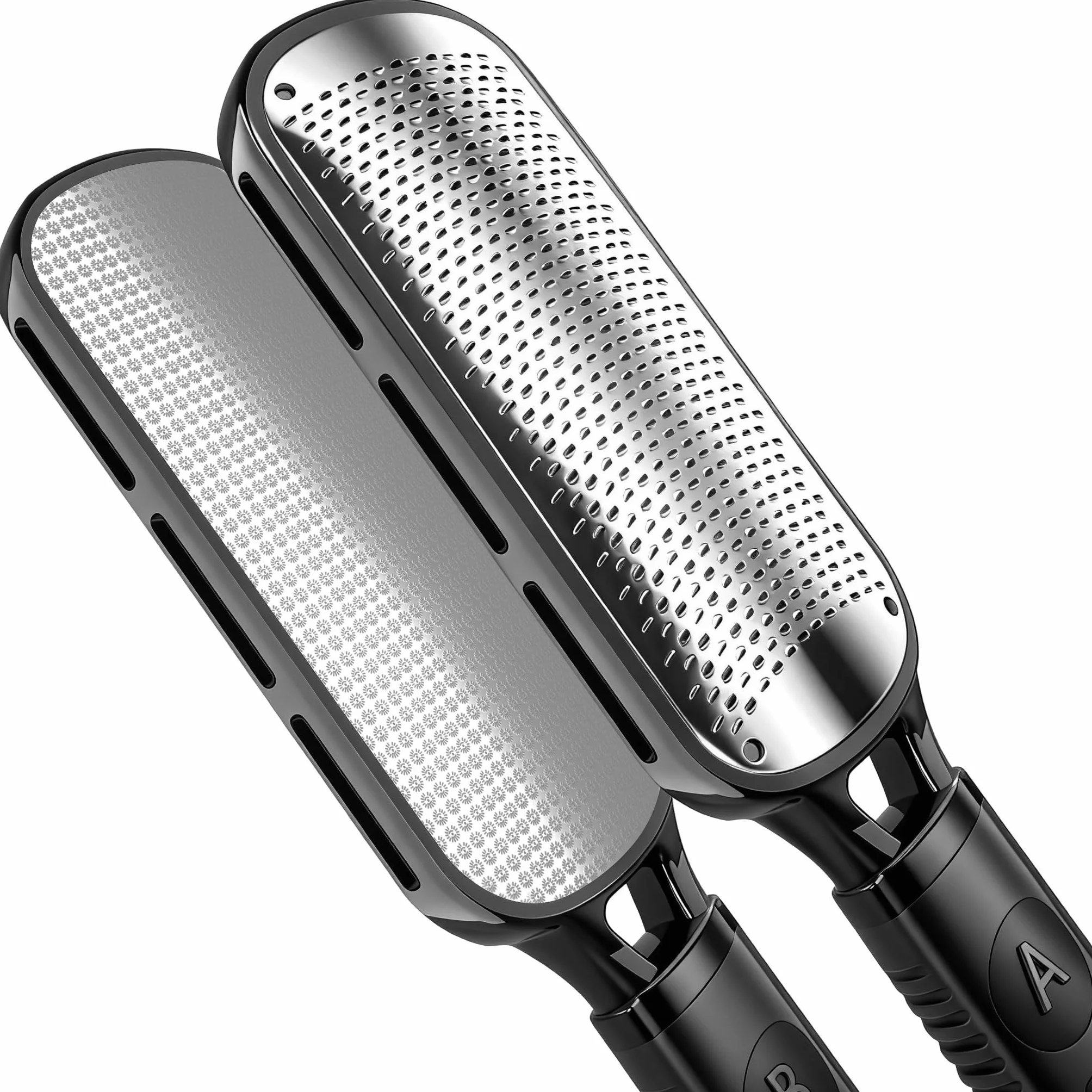 Antonki Raspa Piedi Professionale Calli Remover Pedicure Lima per Piedi e Talloni Pietra Pomice Acciaio Inox