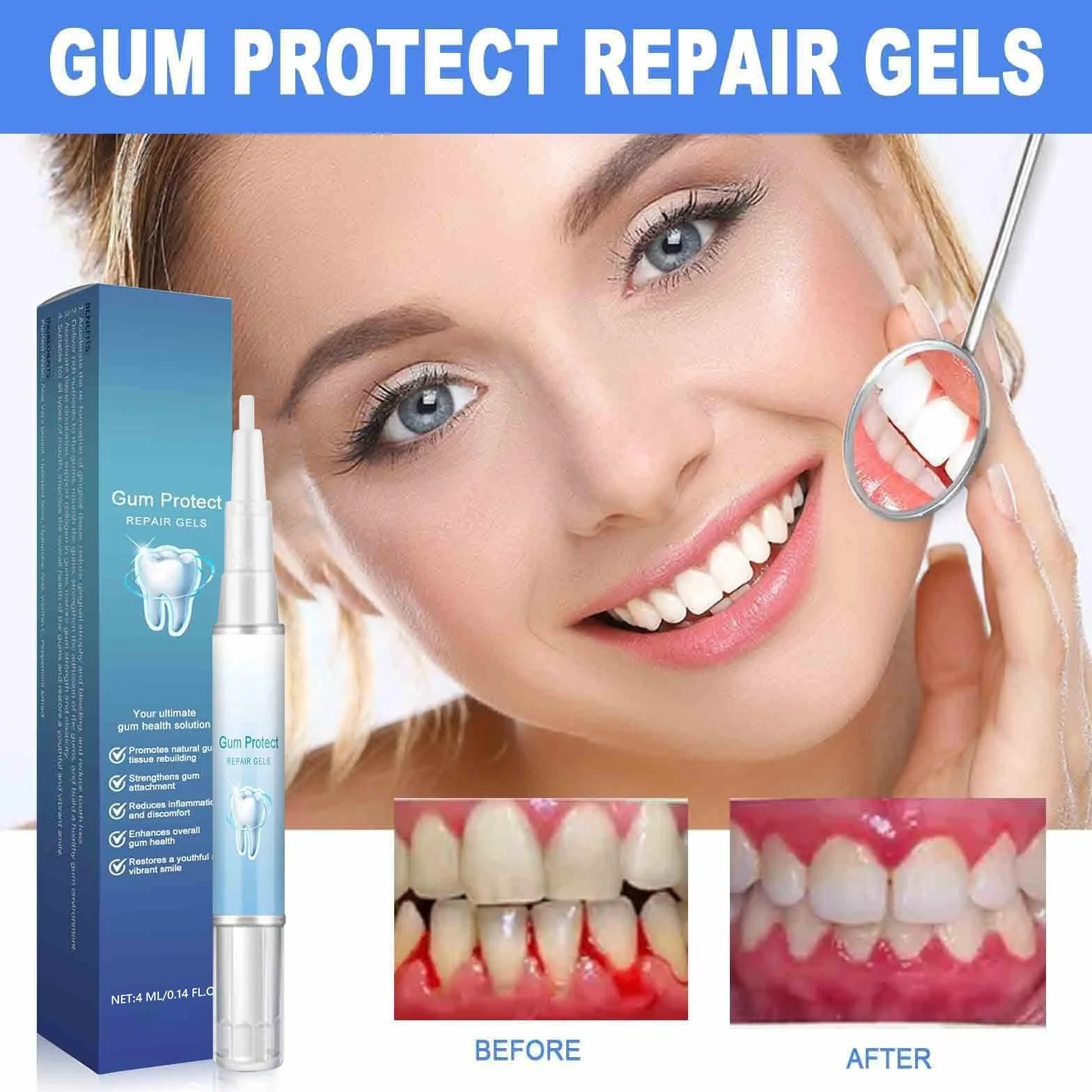 Gum Protect Repair Gel per Terapia Gengivale – Gum Shield Therapy GumSollievo Parodontale (5)