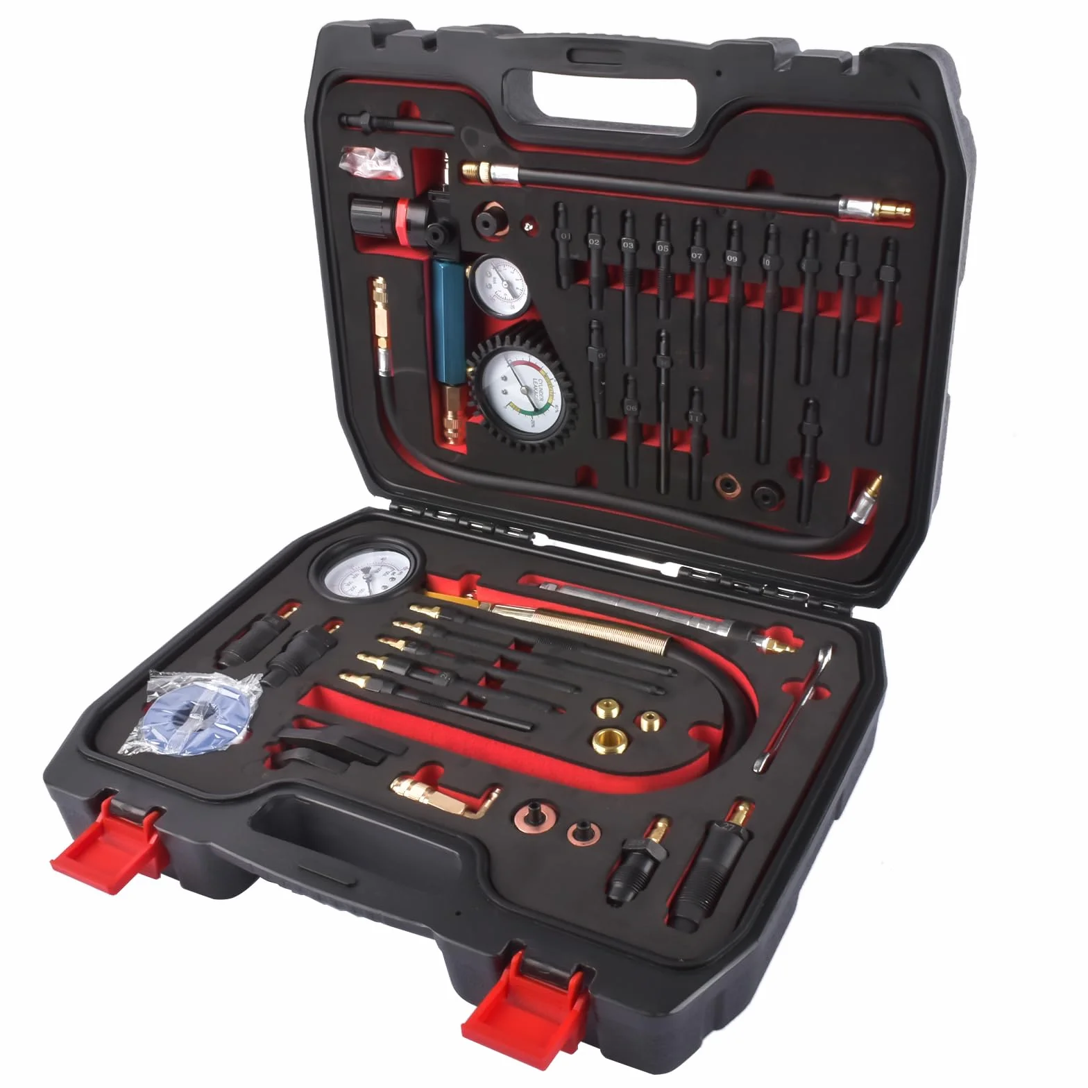 Tester Pressione di Compressione per Benzina e Diesel motori, Dispositivo Motore a benzina, Tester di compressione & tester di perdita di pressione Hopzty