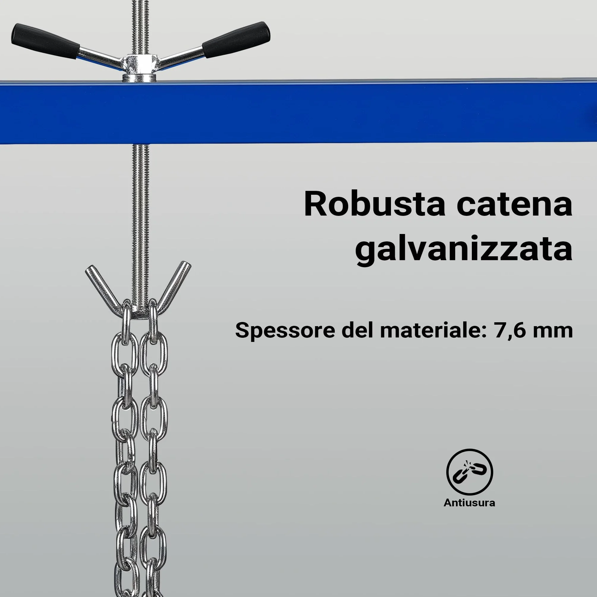 Ponte Motore 300 kg Traversa Sollevamento per Riparazioni Motori