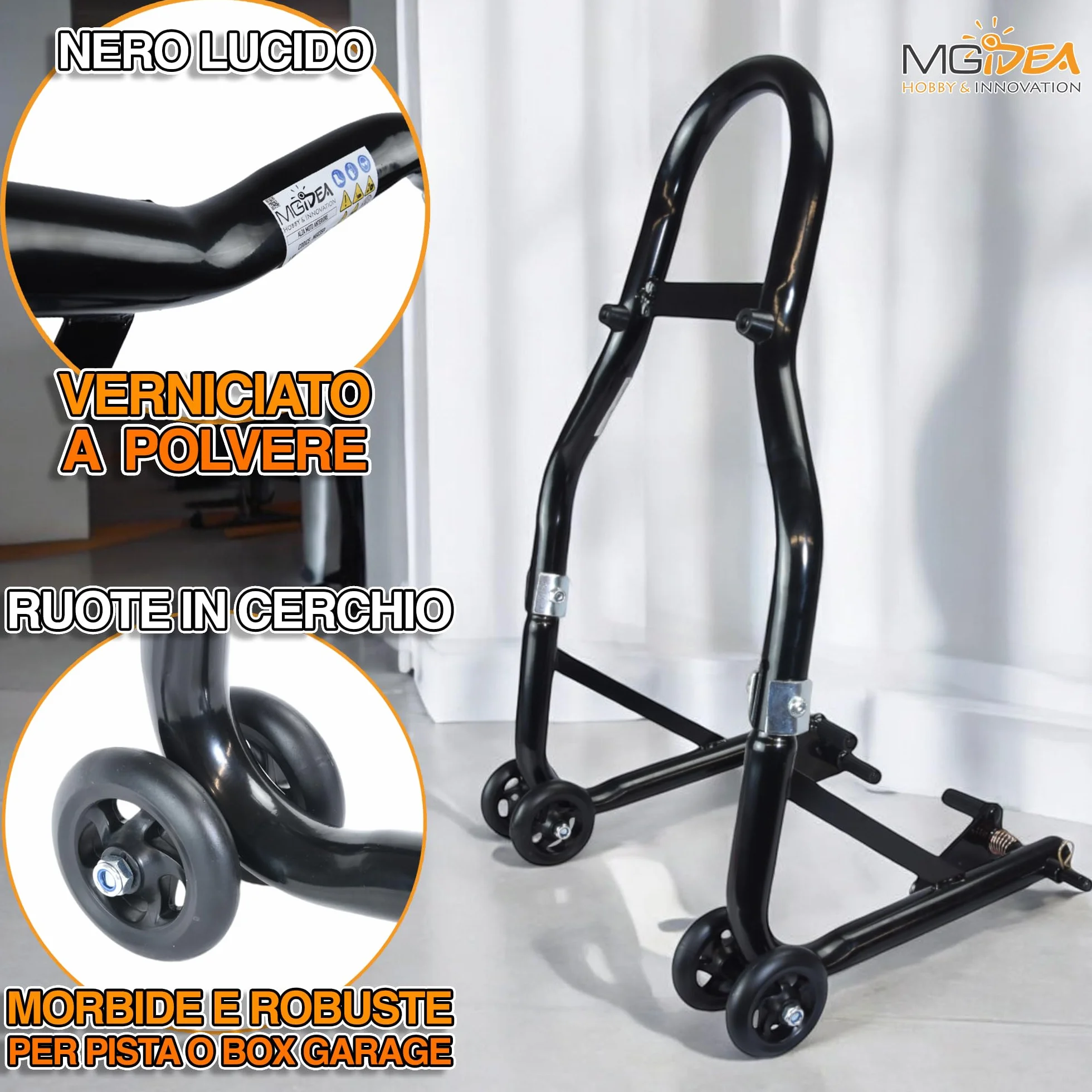 ALZA Sollevatore Moto Anteriore per Pista Garage Superbike Naked