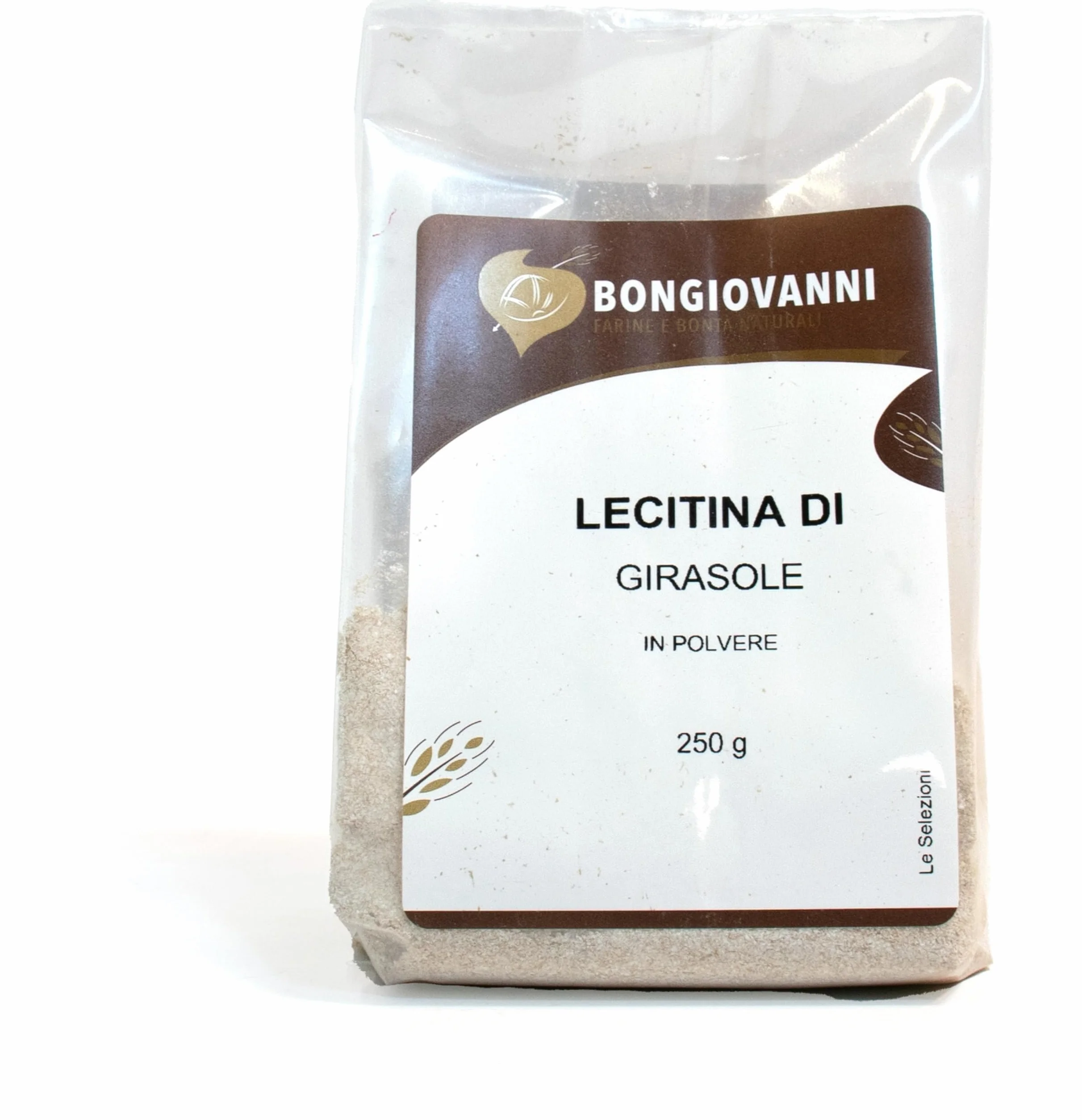BONGIOVANNI FARINE E BONTA' NATURALI Lecitina di Girasole in polvere 250g