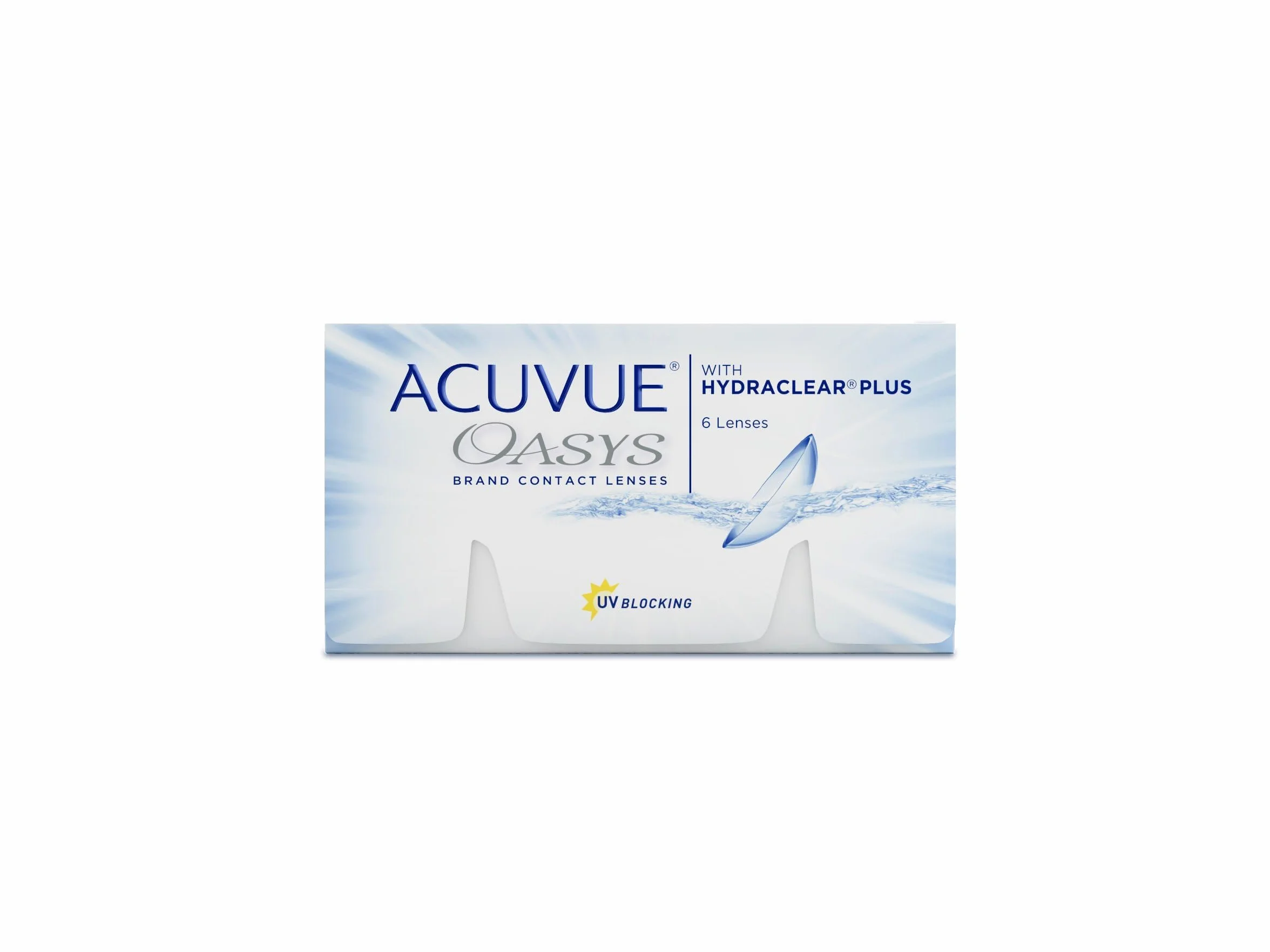 ACUVUE OASYS HYDRACLEAR PLUS Lenti a contatto quindicinali Protezione UV -2.50 BC 8.4 DIA 14.00 6 lenti