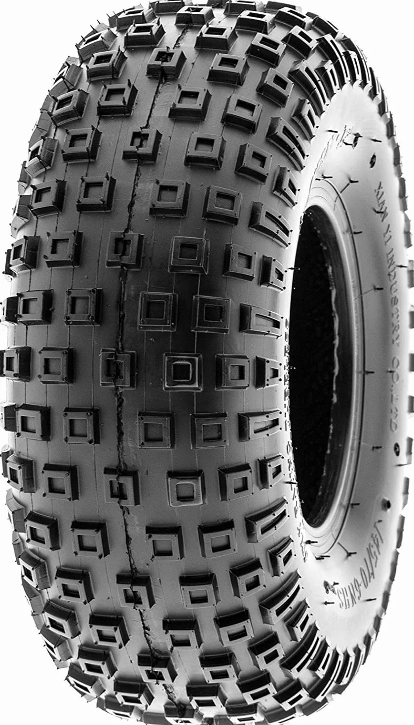 SunF A011 145/70-6 145/70x6 ATV UTV pneumatico fuoristrada 6PR TL E4 Mark, set di 2 pezzi