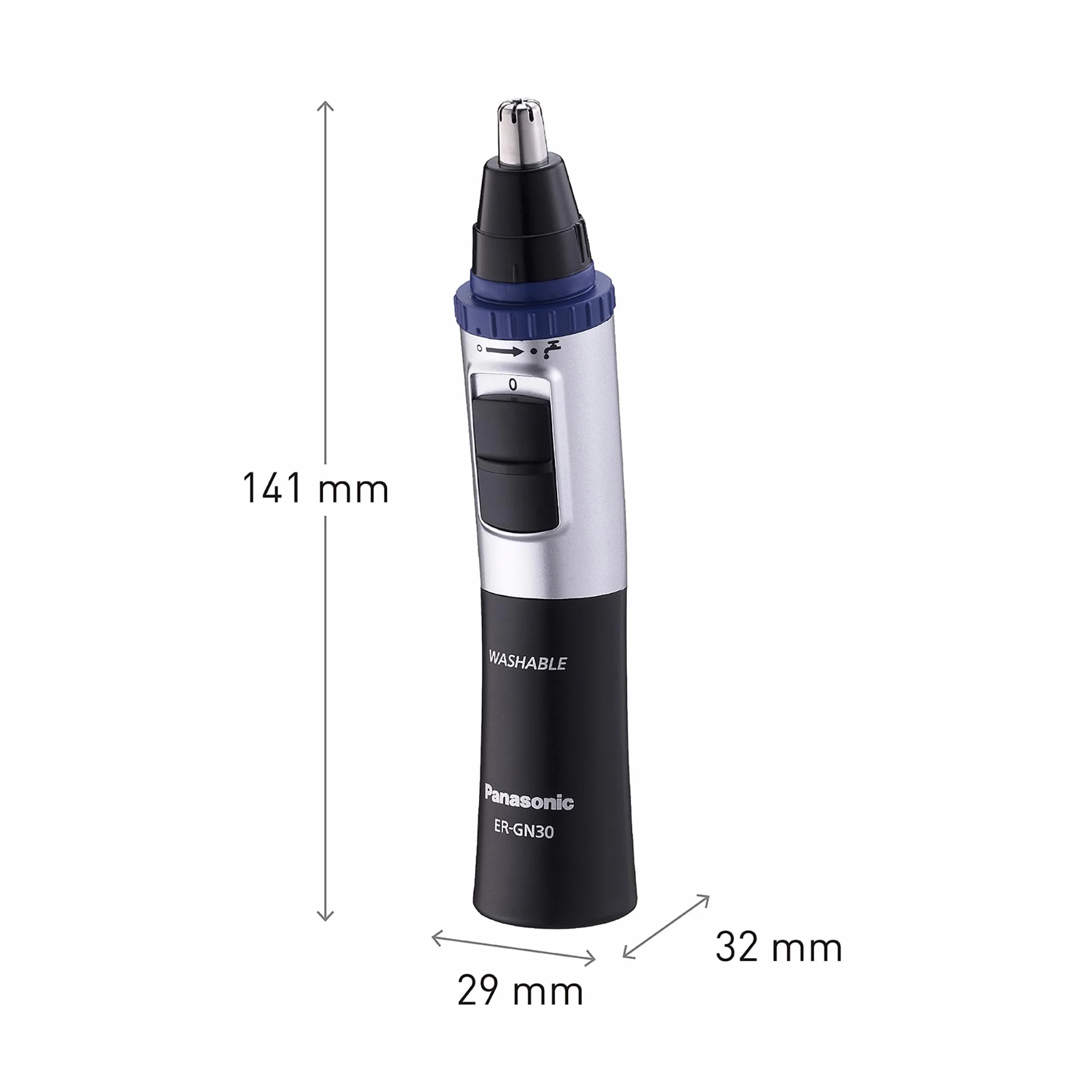 Panasonic ER-GN-30K Regolapeli per Naso e Orecchie