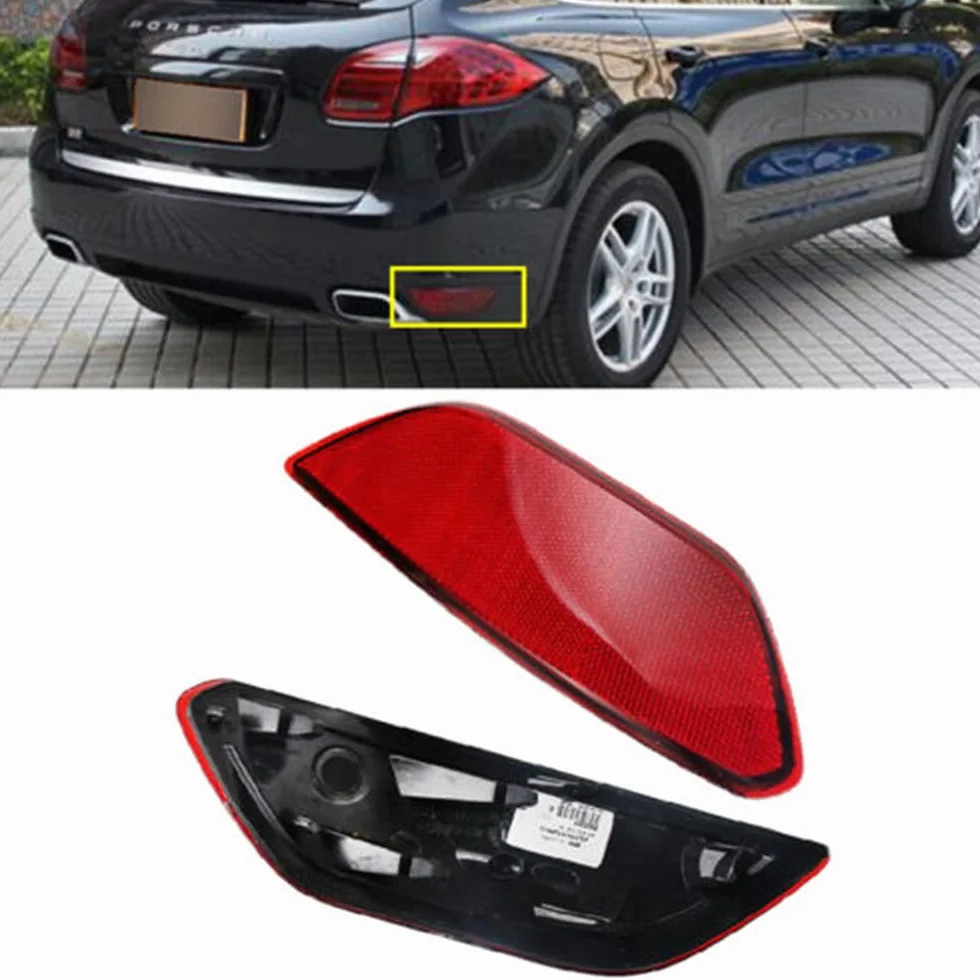 Paraurti posteriore Trim Reflector sinistra e destra per Porsche Cayenne 2011-2014