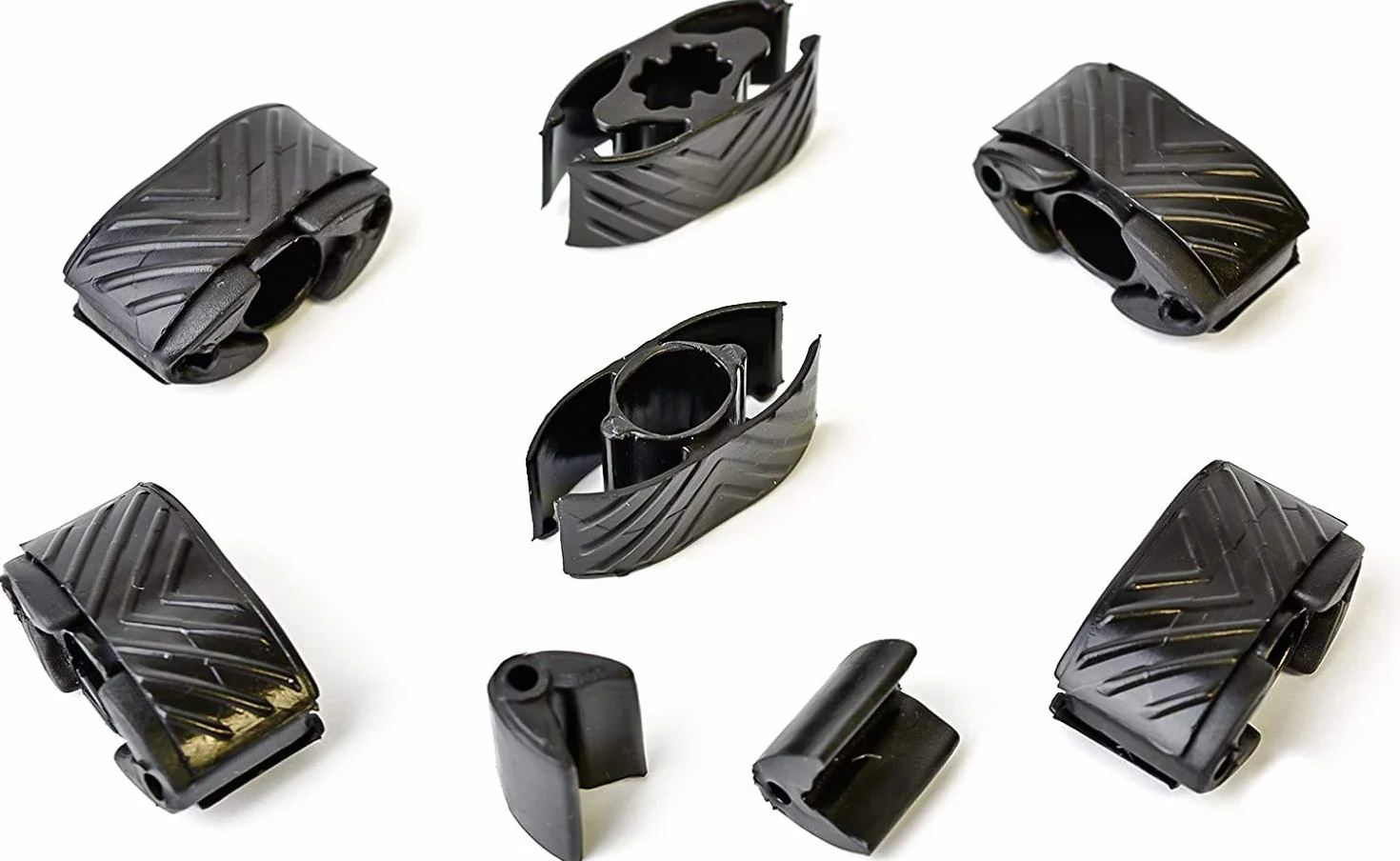4 clip di riparazione per tettuccio apribile | Installazione facile e qualità OEM | Compatibile con Megane II e III, Scenic II e III, Clio II e III | FINAO AUTOPARTS