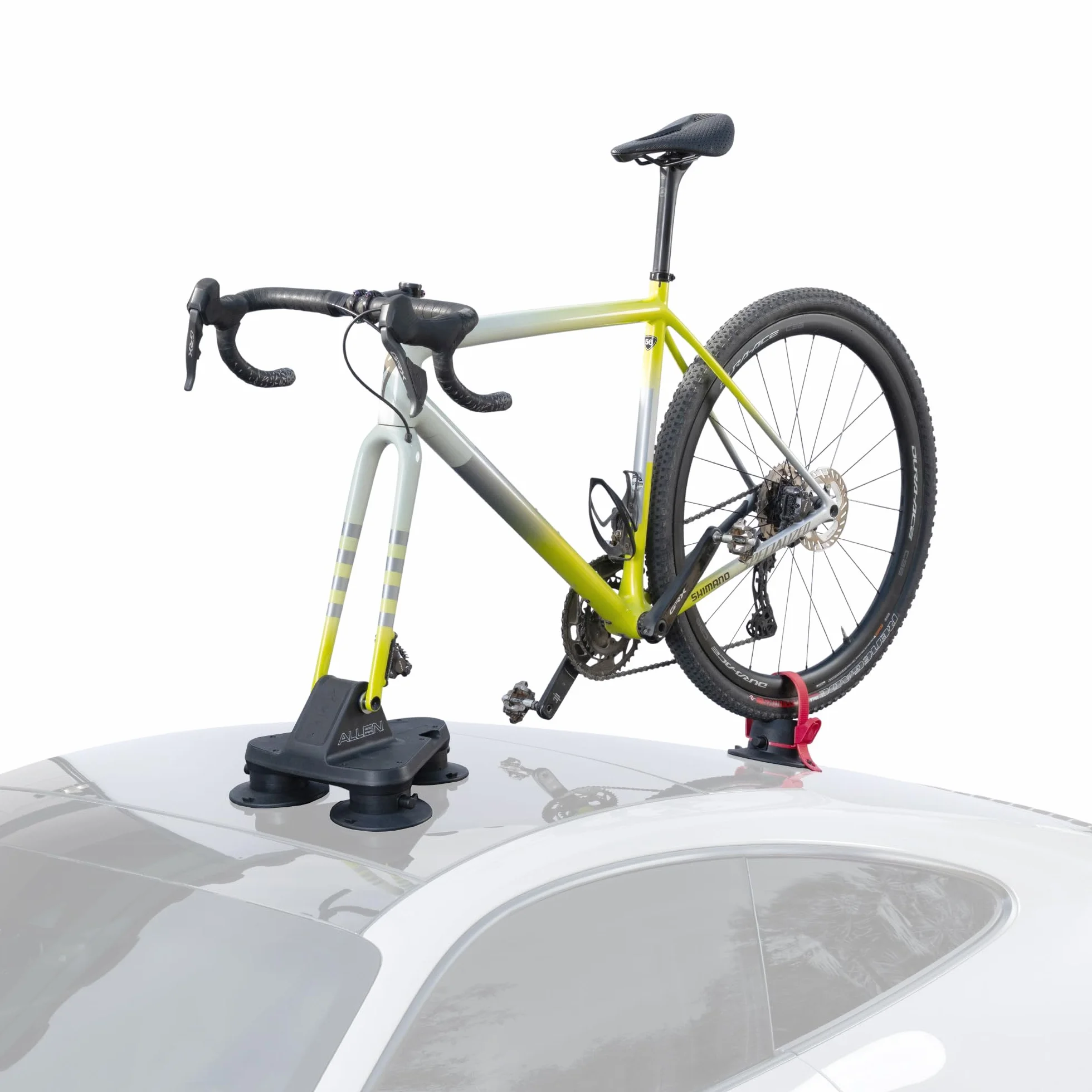 Allen Smart Suction® GO: PORTABICI COMPATTO PER 1 BICI