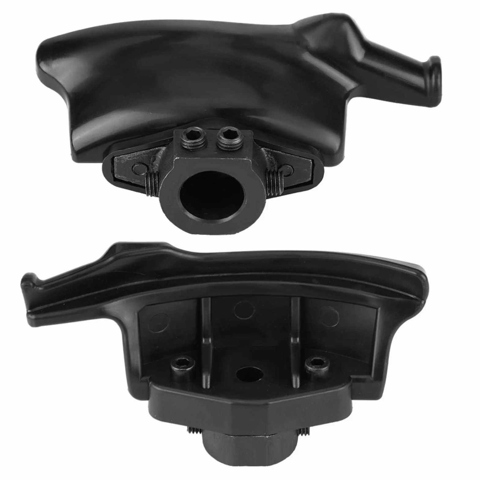 OUKENS Testa di montaggio per smontagomme nero in nylon con montaggio a testa d'anatra 28mm