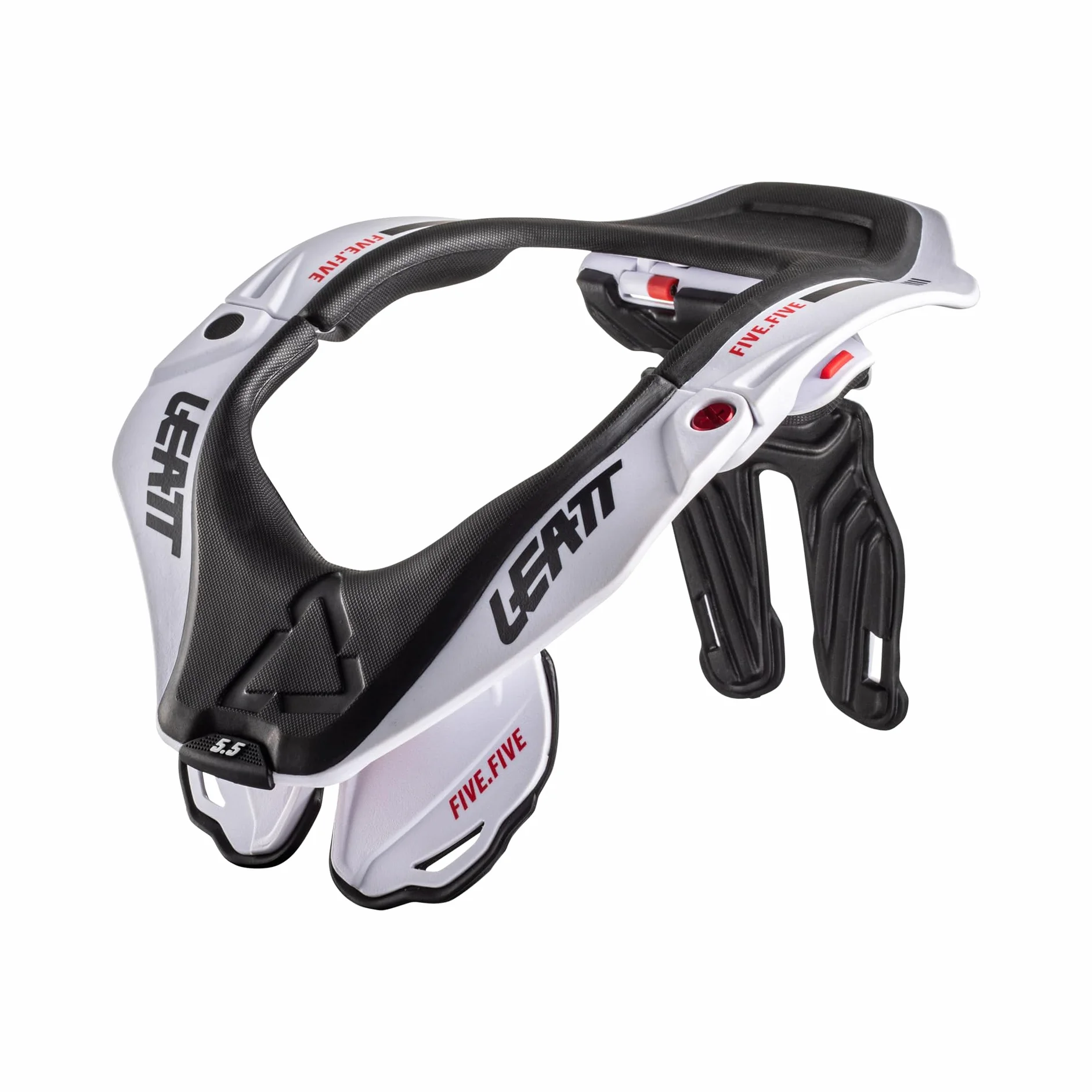 Leatt 1022111760 Protezione per Il Collo 5.5, S/M, Bianco