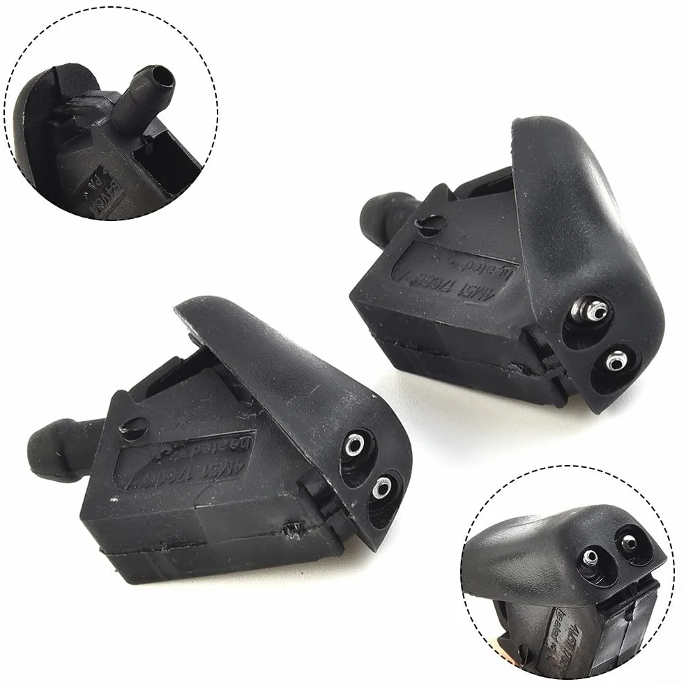 Componente affidabile dell'ugello di spruzzo nero della rondella per Ford Fiesta 2001 2008