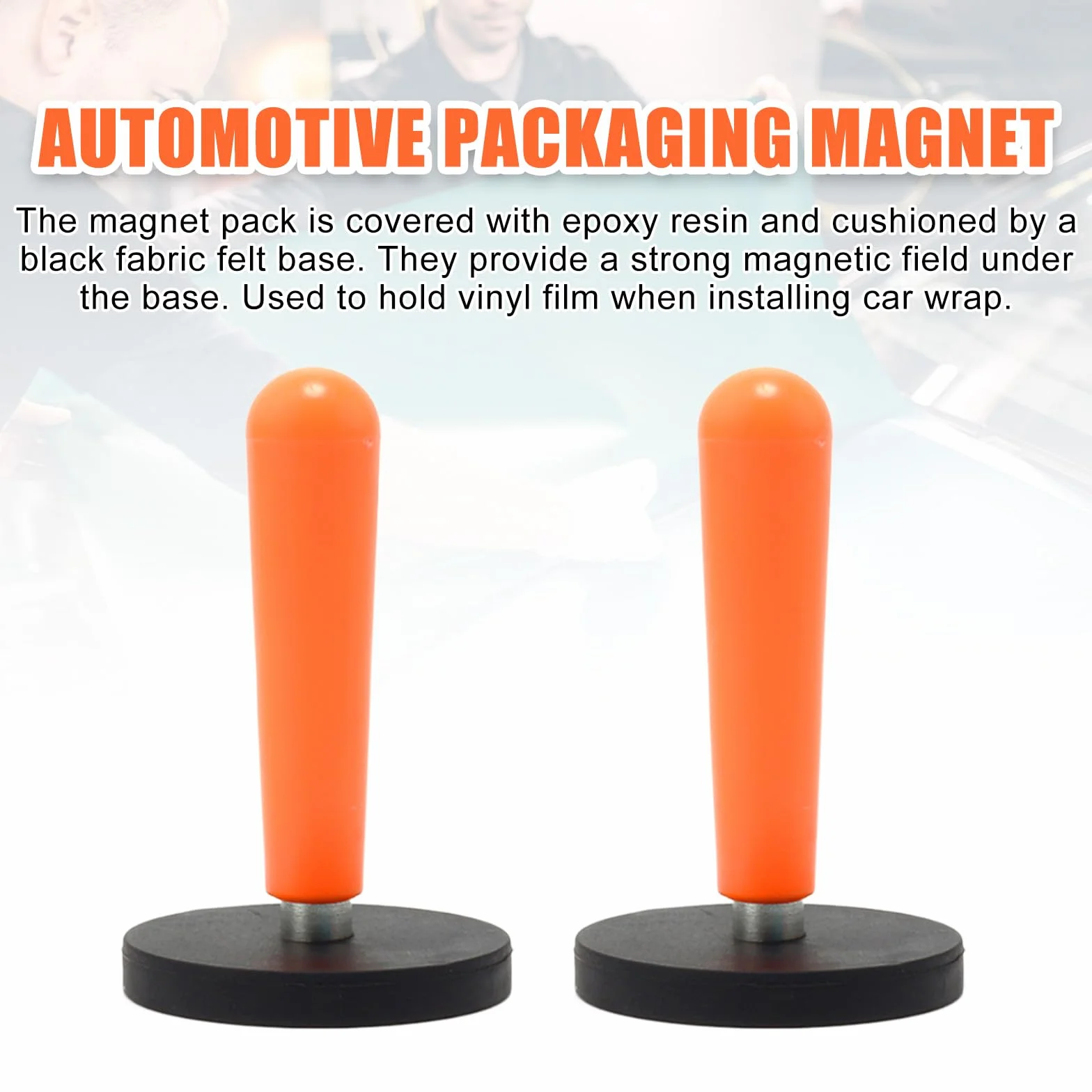 Nizirioo Localizzatore Magnetico A Pellicola D43mm 8 Pezzi per Sign Vinyl, Car Wrapping
