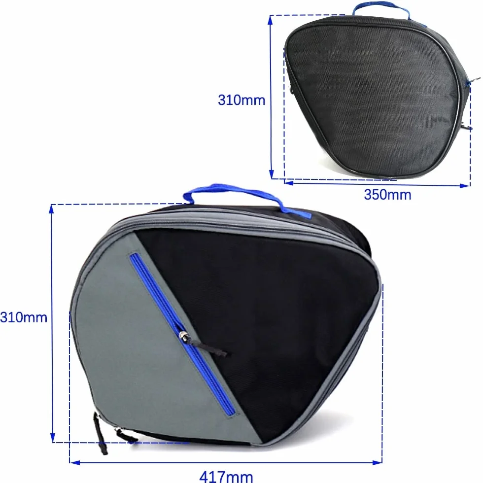 Borsa a Tracolla per Yamaha per Tracer 900/9 GT per Tracer 900 GT/9 Borse dei Bagagli Motociclo Pannier Liner Bag Cassette degli Attrezzi Borse Laterali Impermeabile Borsa degli Attrezzi
