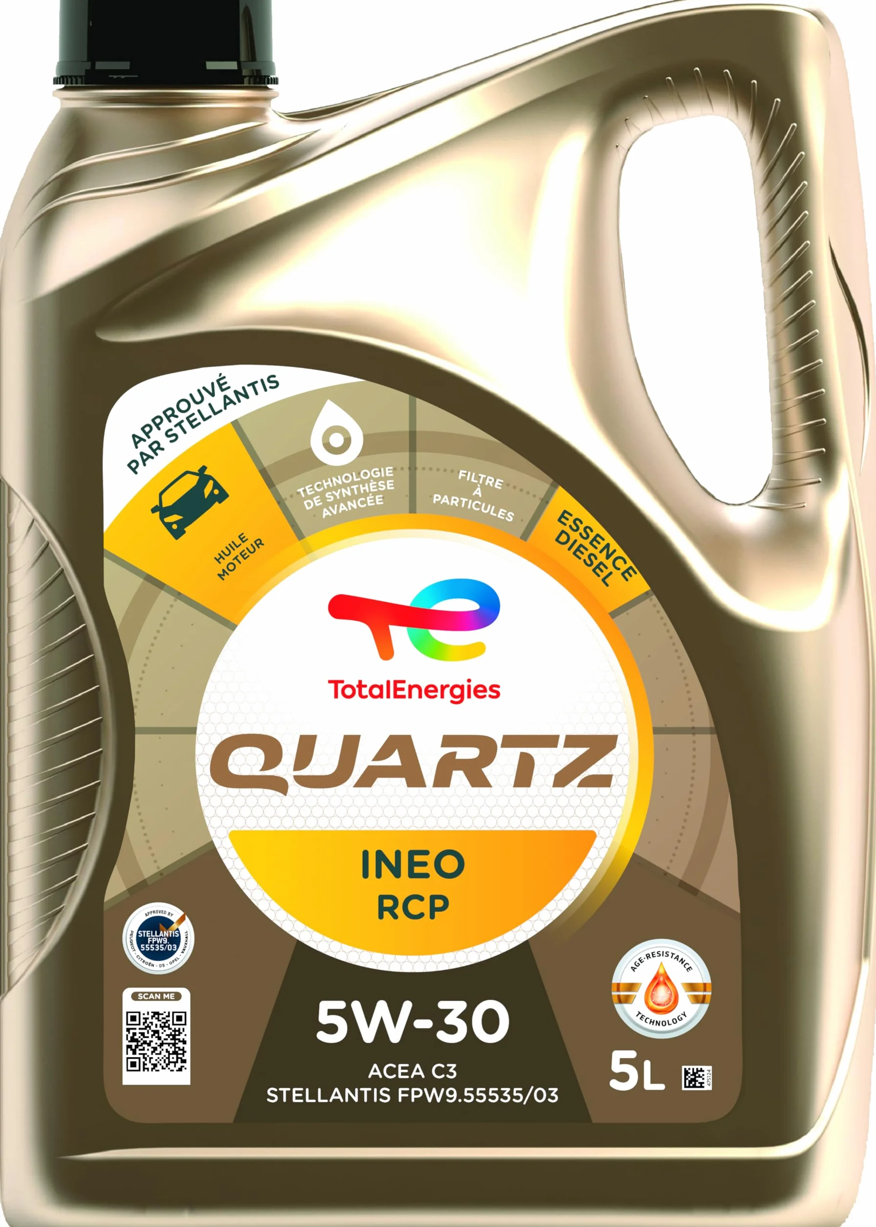 TotalEnergies Total ineo Rcp 5w30 5 Litri