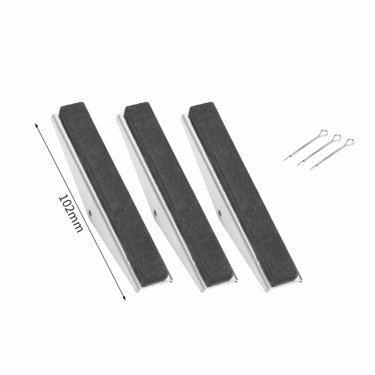 Amagogo Set di utensili per levigatura cilindri motore, utensili per rettifica e lucidatura, 3 ganasce, versatili, facili da installare, sgrassatore, 4inch