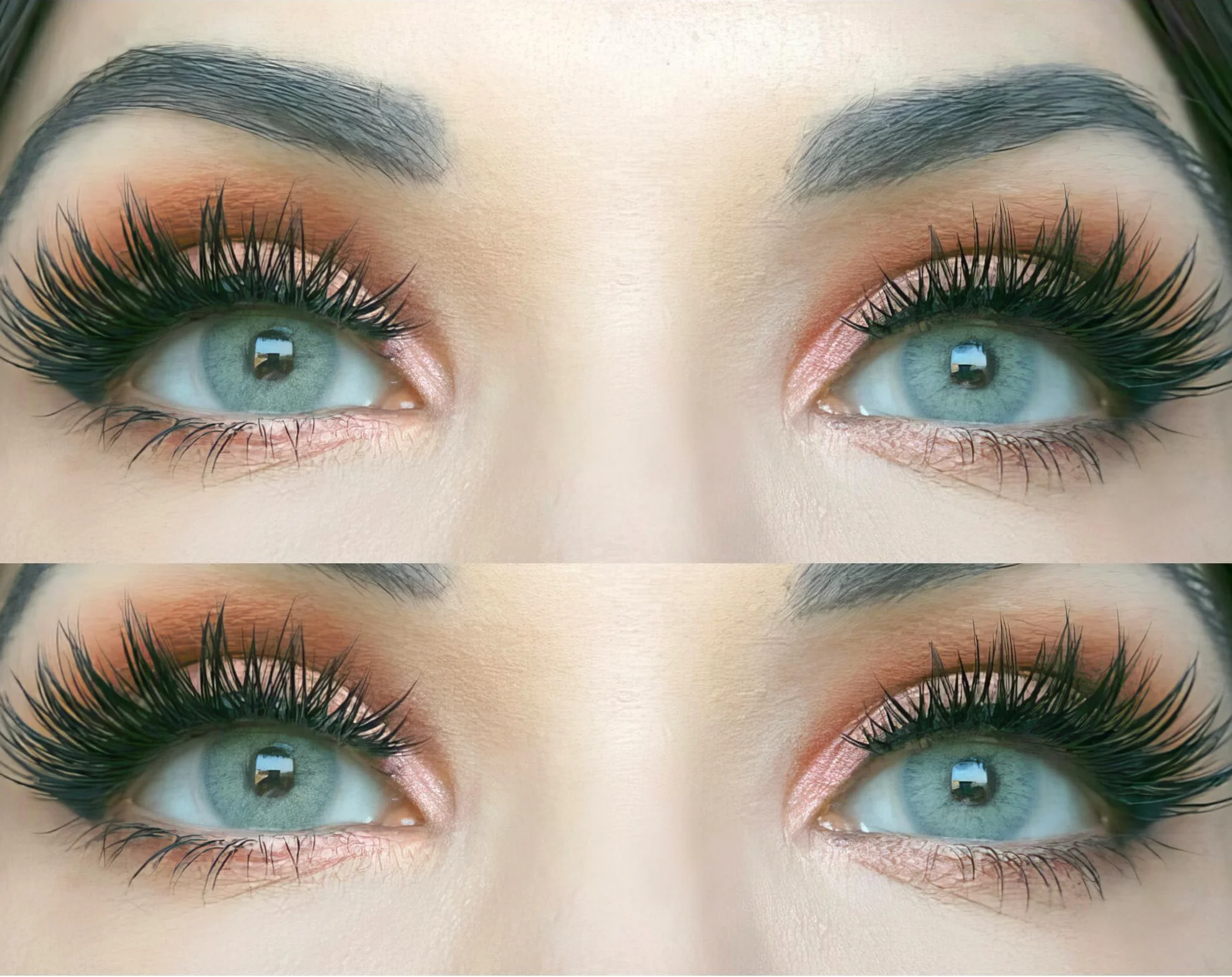GLAMLENS Lenti a Contatto Colorate Grigio Jasmi Grey Mensili Silicone Idrogel 2 Pezzi DIA 14.0 0.00 Diottrie