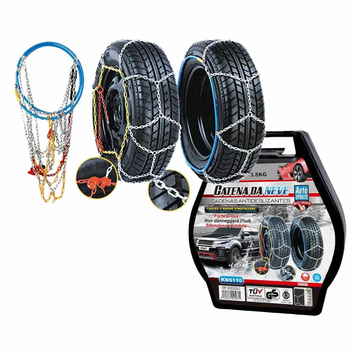 Catena da Neve 225 60 R16 215 60 R17 235 50 R17 245 45 R17 255 40 R17 245 40 R18
