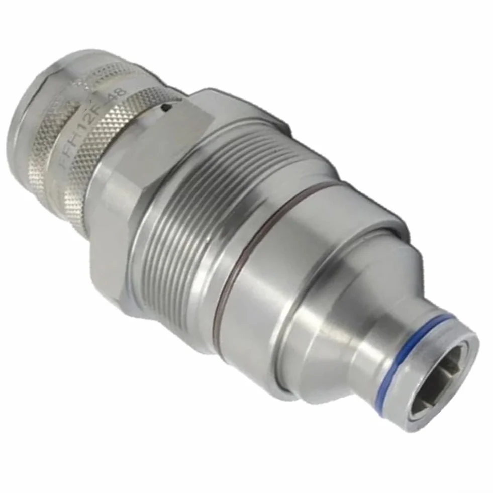 Accoppiatore idraulico femmina a faccia piatta per minipale – compatibile per Bobcat 333E/332E/329E/328E/326E/323E/320E/319E/318E, T40647, 4FH08F, sostituisce 7246802
