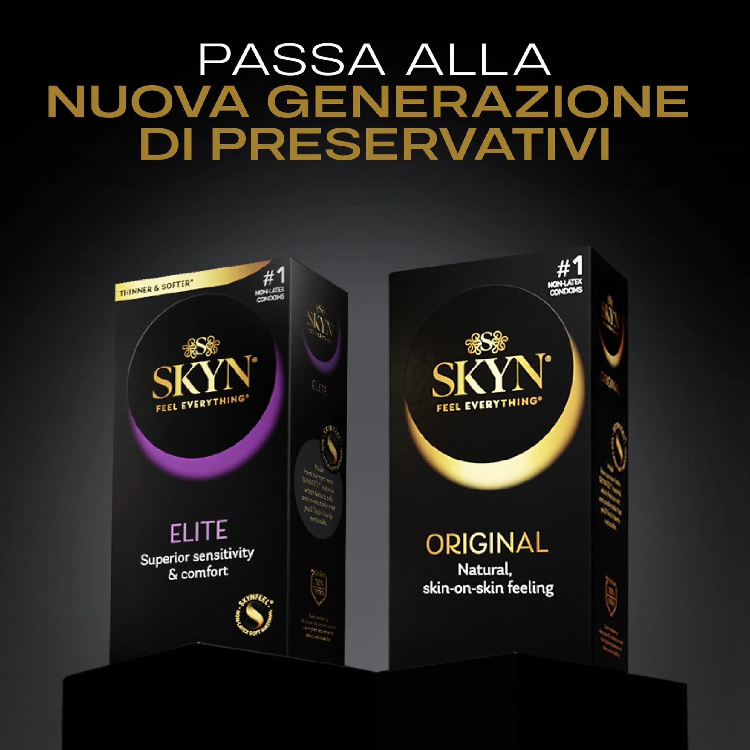 SKYN Original Preservativi Senza Lattice Poliisoprene Ultra Comfort 6 Pezzi
