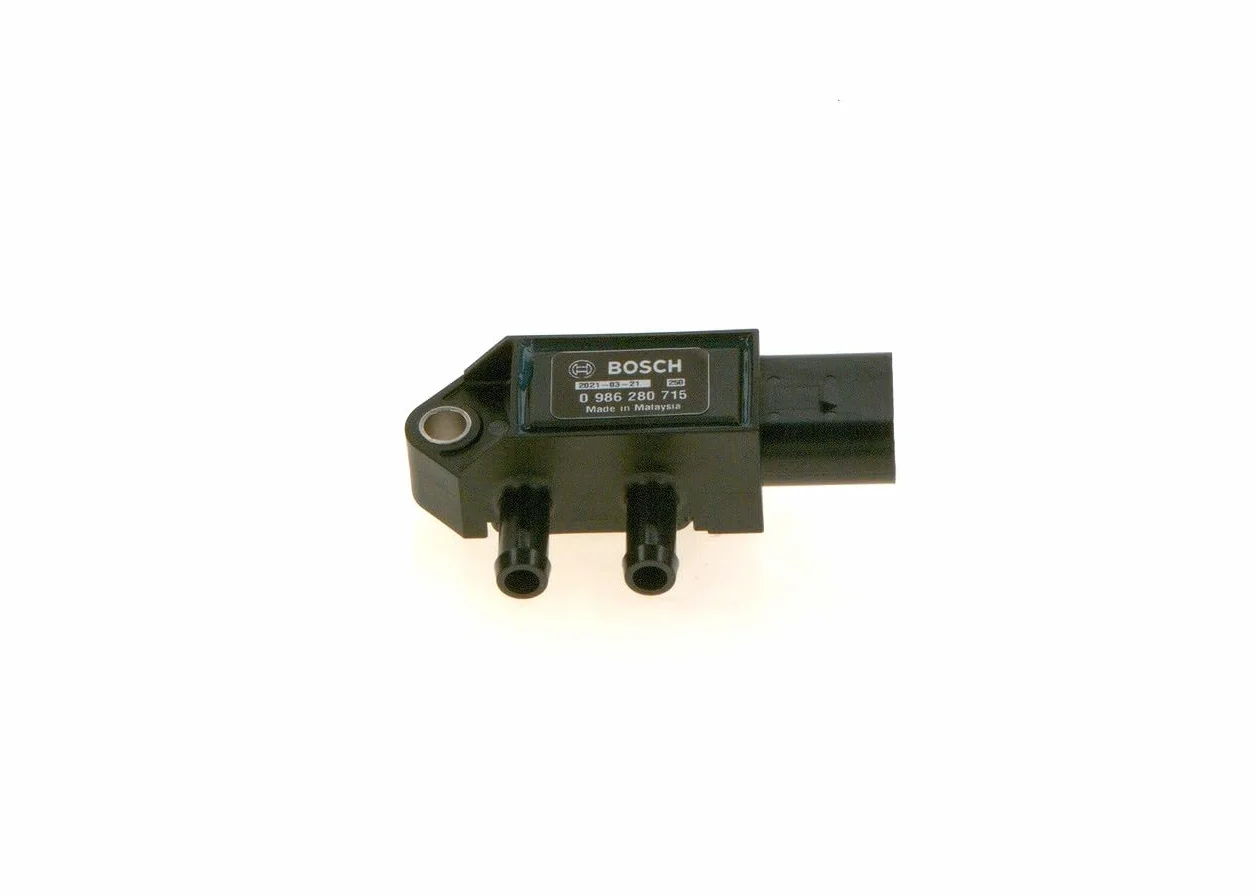 BOSCH Sensore, Pressione gas scarico 0986280715 Compatibile con: AUDI A3, A3 Cabriolet, A3 Limousine, A3 Sportback, A4 Allroad B8, A4 Allroad B9, A4 B8, A4 B8 Avant, A4 B9, A4 B9 Avant, A5, A5