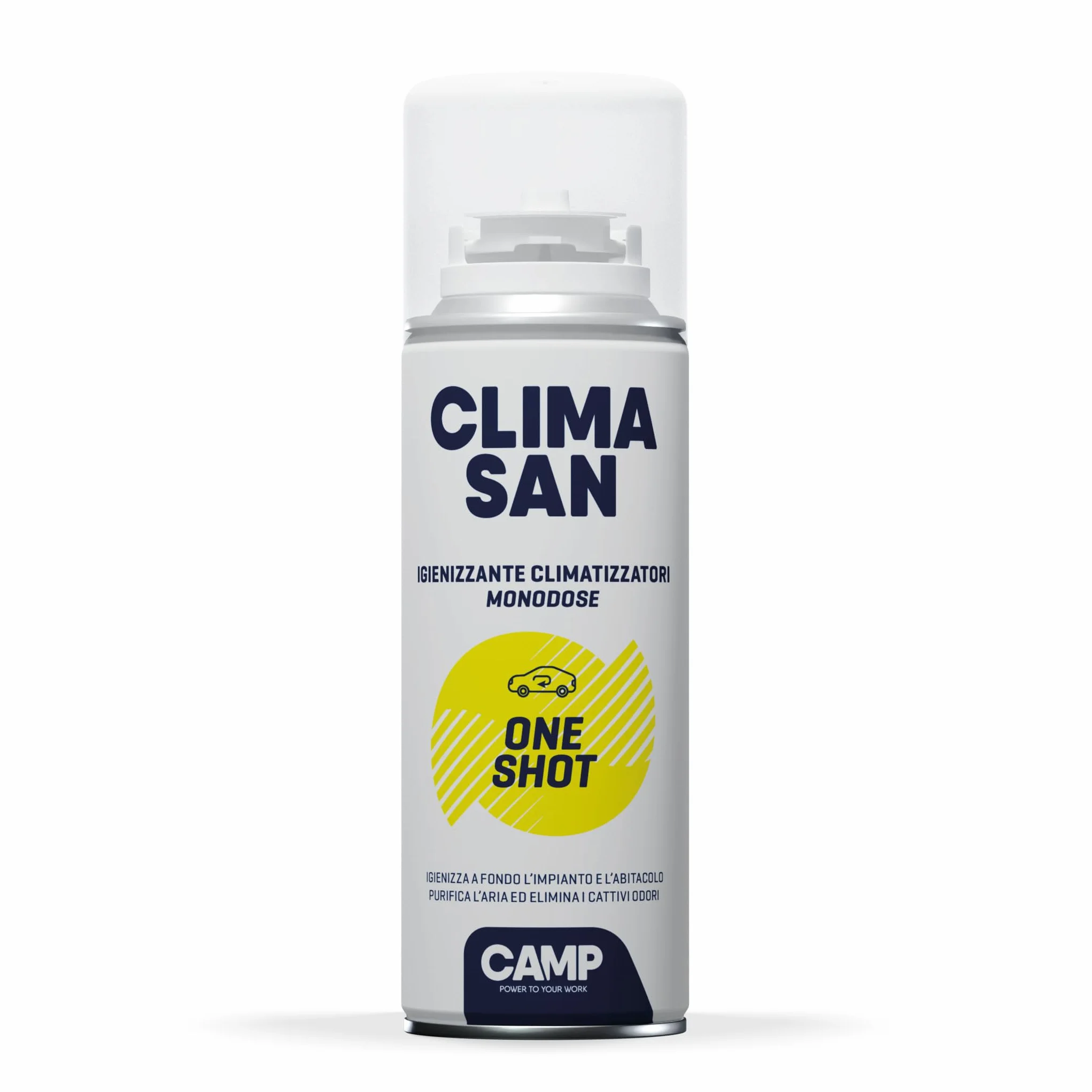 CAMP Climasan One Shot Spray Igienizzante Climatizzatore Auto 3x200ml