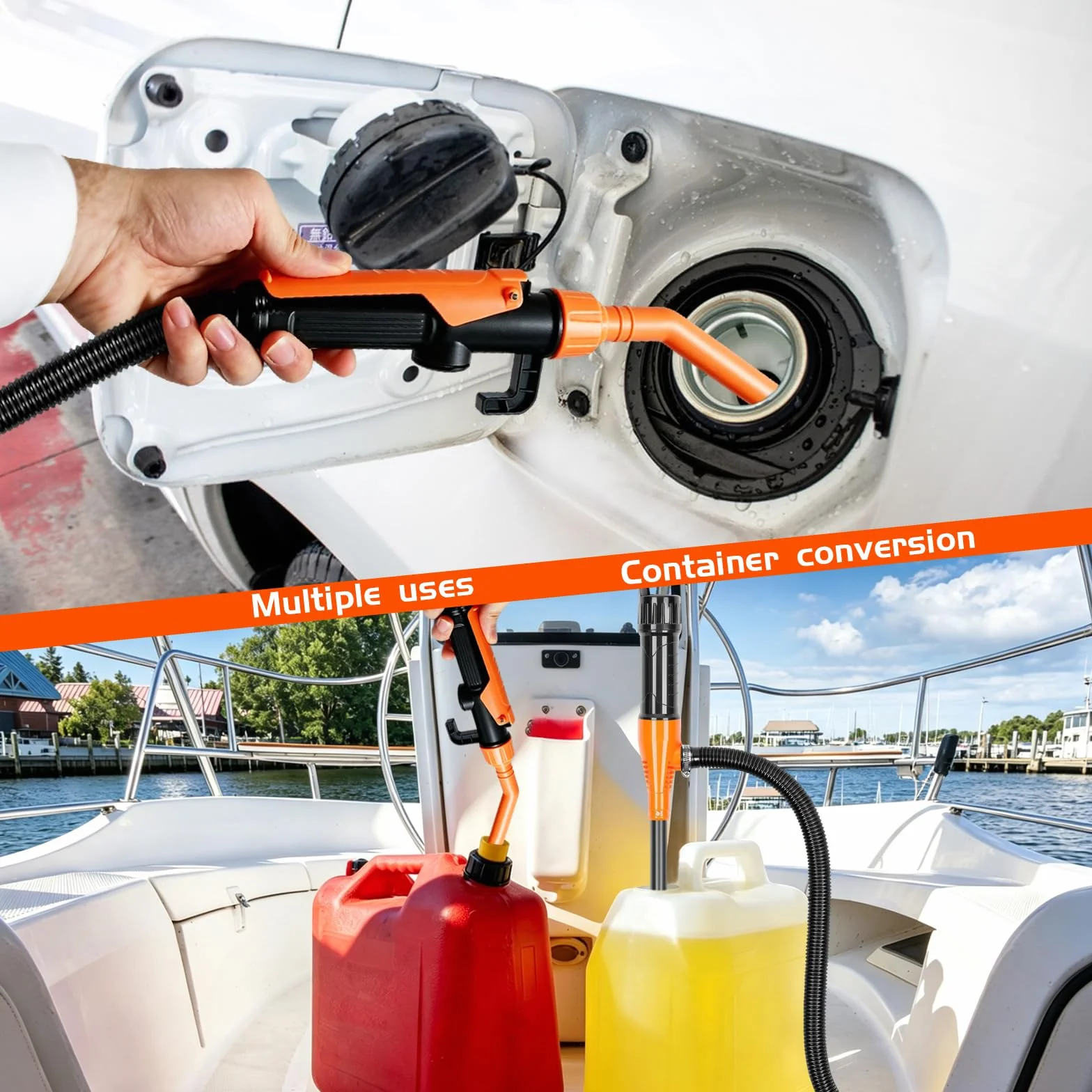 Pompa di trasferimento carburante a batteria portatile con controllo flusso benzina diesel olio gas acqua