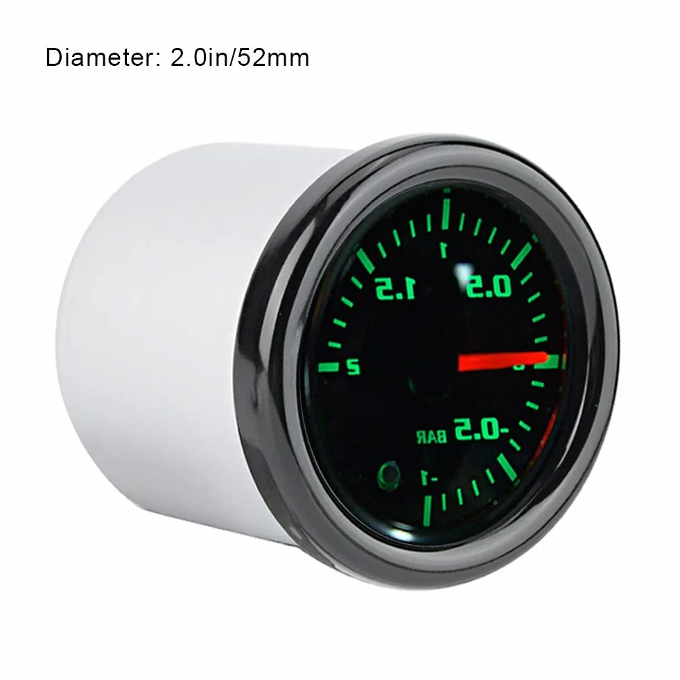 Misuratore Turbo Boost, Yctze 2" 52mm Universale Display LED Misuratore Turbo Boost Moto Con Sensore per ladedruckanzeige manometro pressione turbo