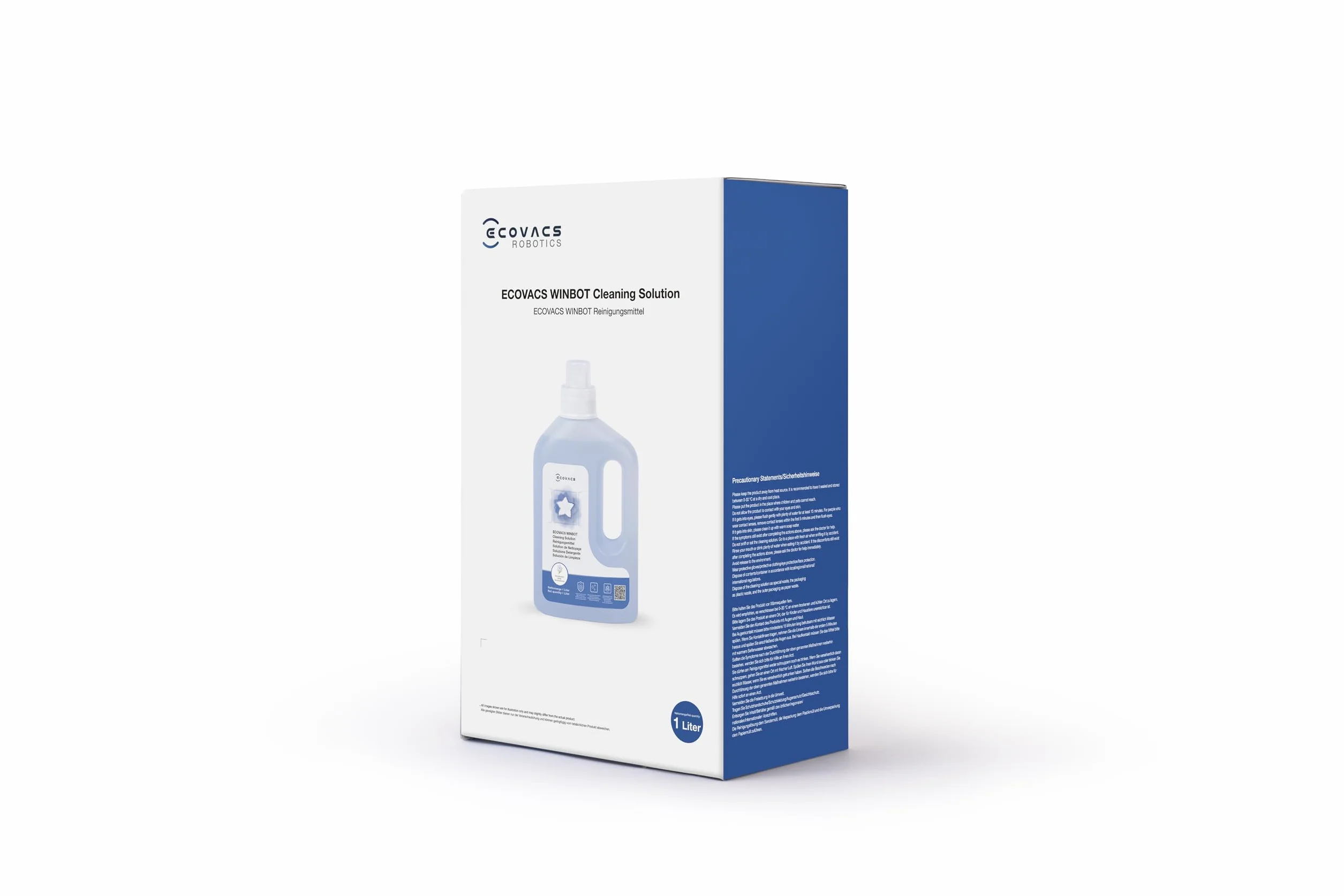 ECOVACS WINBOT W1 PRO W2 W2 OMNI W2 PRO W2 PRO OMNI MINI W2S W2S OMNI Soluzione detergente 1 L accessorio originale