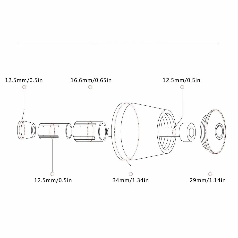 Yamaha TMAX 500 Pieghevole Regolabile Leve Freno Frizione Manopole 2008-2023 Nero