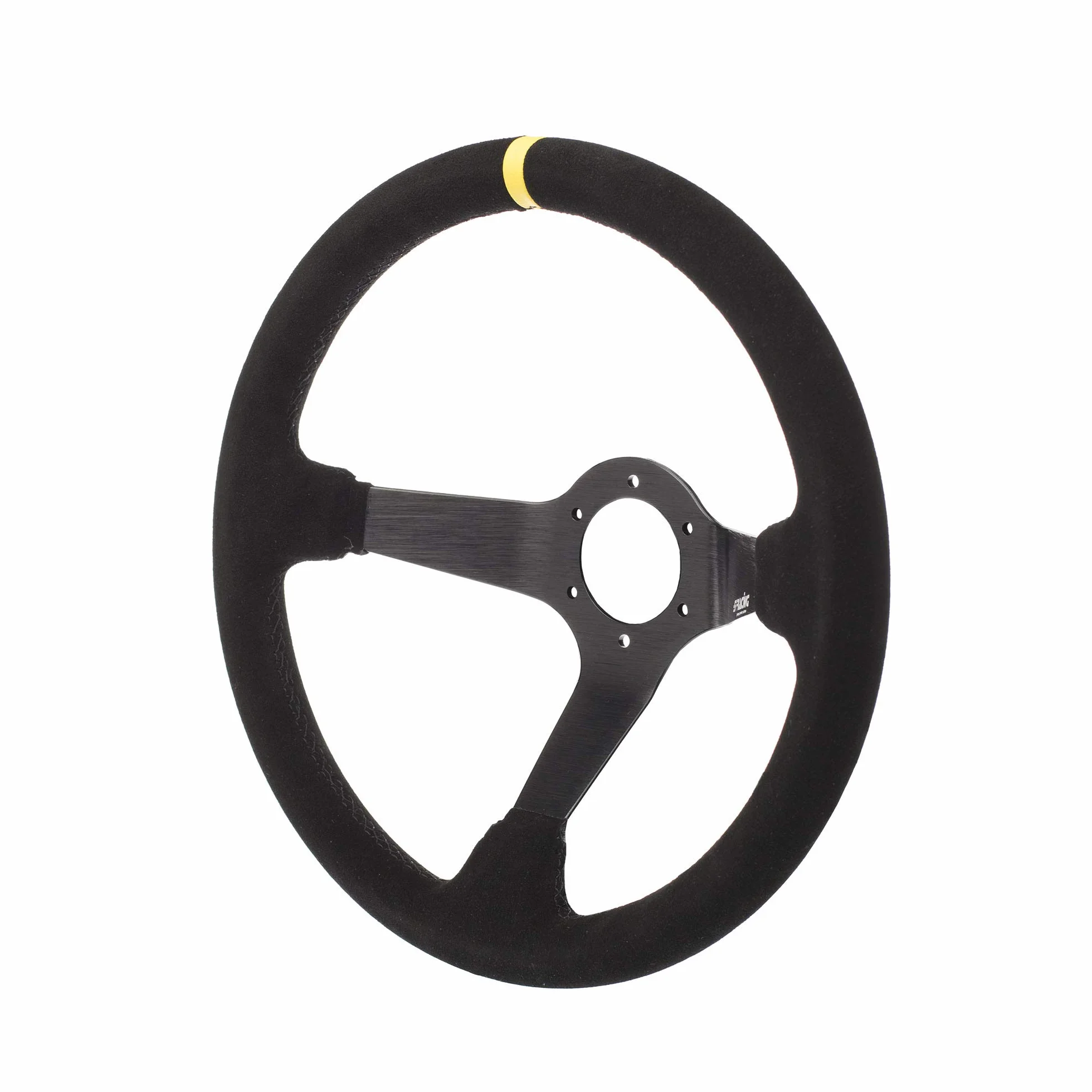 Simoni Racing CAR/350C Volante Sportivo Carrera Universale, in Camoscio Nero